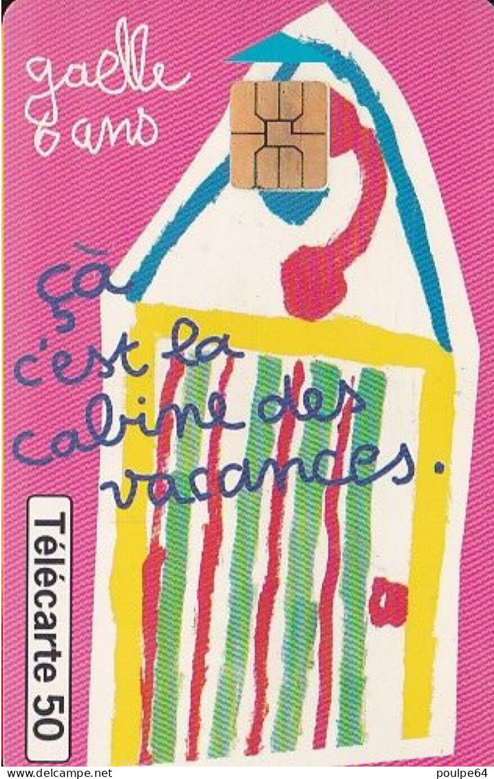 F980  05/1999 - CABINE GAËLE - 50 SO3 - (verso : N° Droits - Deux Lignes Alignées) - 1999