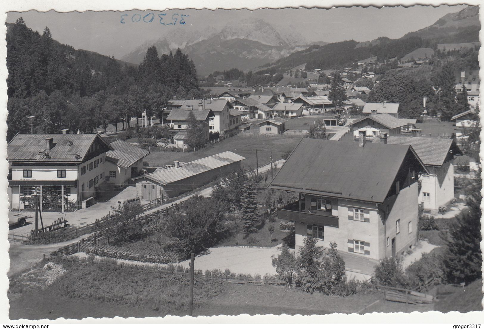 D8952) FIEBERBRUNN Gegen Wilden Kaiser - Tirol - Super FOTO AK - Seltene Details - VW BUS Geschäft Haus Etc. - Fieberbrunn