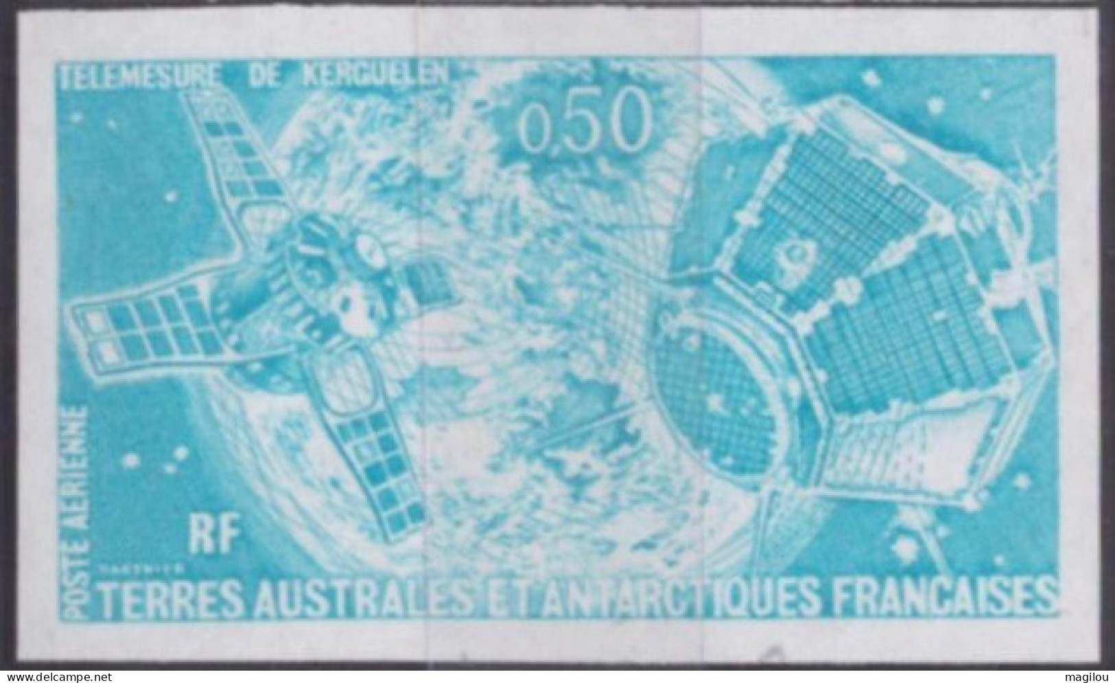 Essai De Couleur Taaf/fsat Space Cosmos Yvert PA 56 MNH **3 - Imperforates, Proofs & Errors