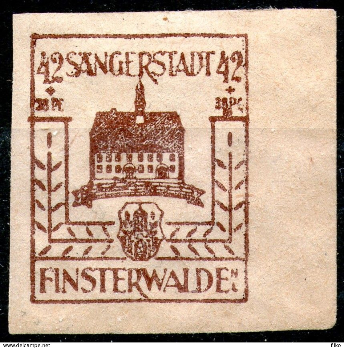 Germany,Finsterland Distrct Local Post,MLH *,as Scan - Postfris