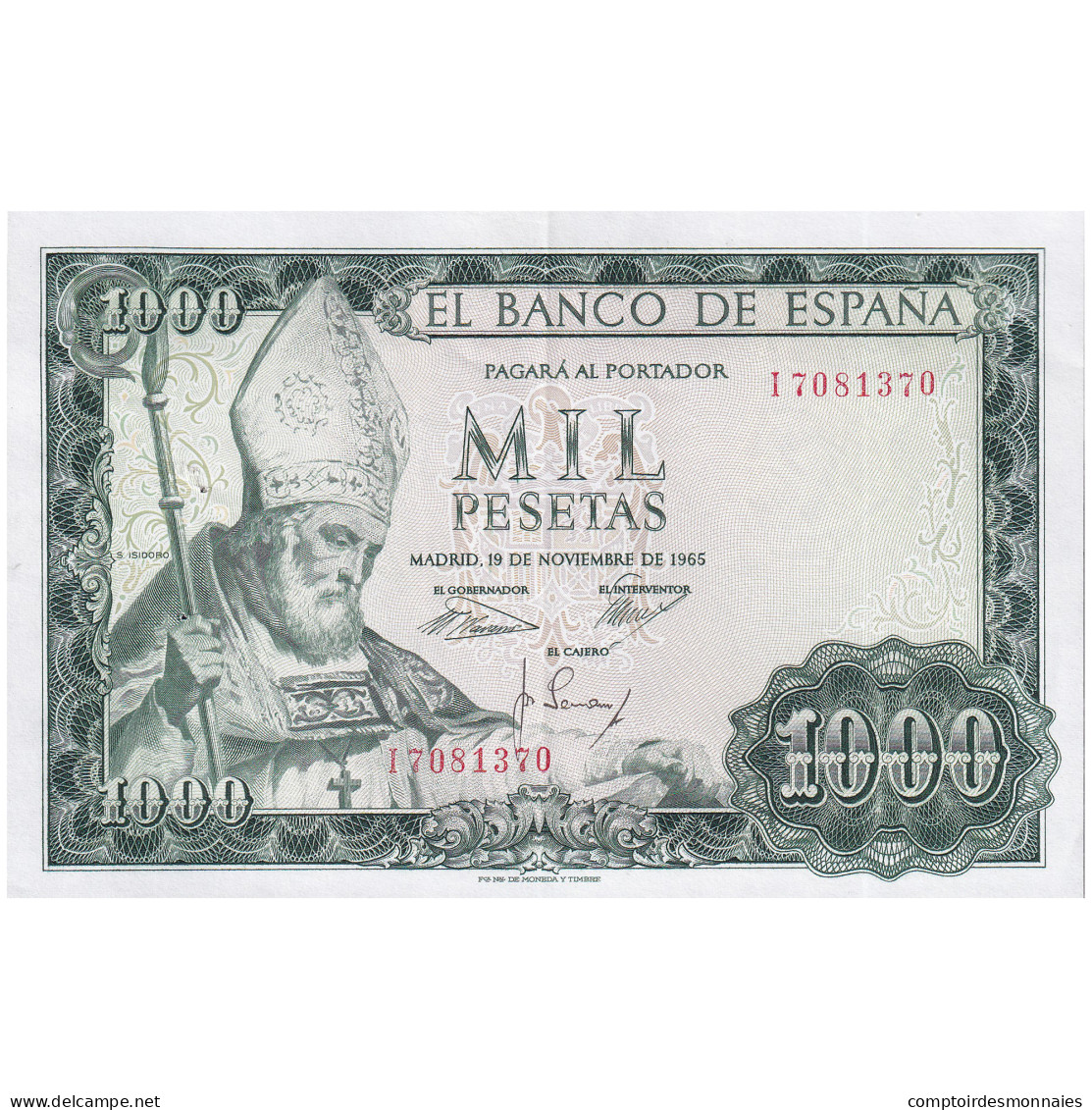 Billet, Espagne, 1000 Pesetas, 1965, 1965-11-19, KM:151, SUP - 1000 Pesetas