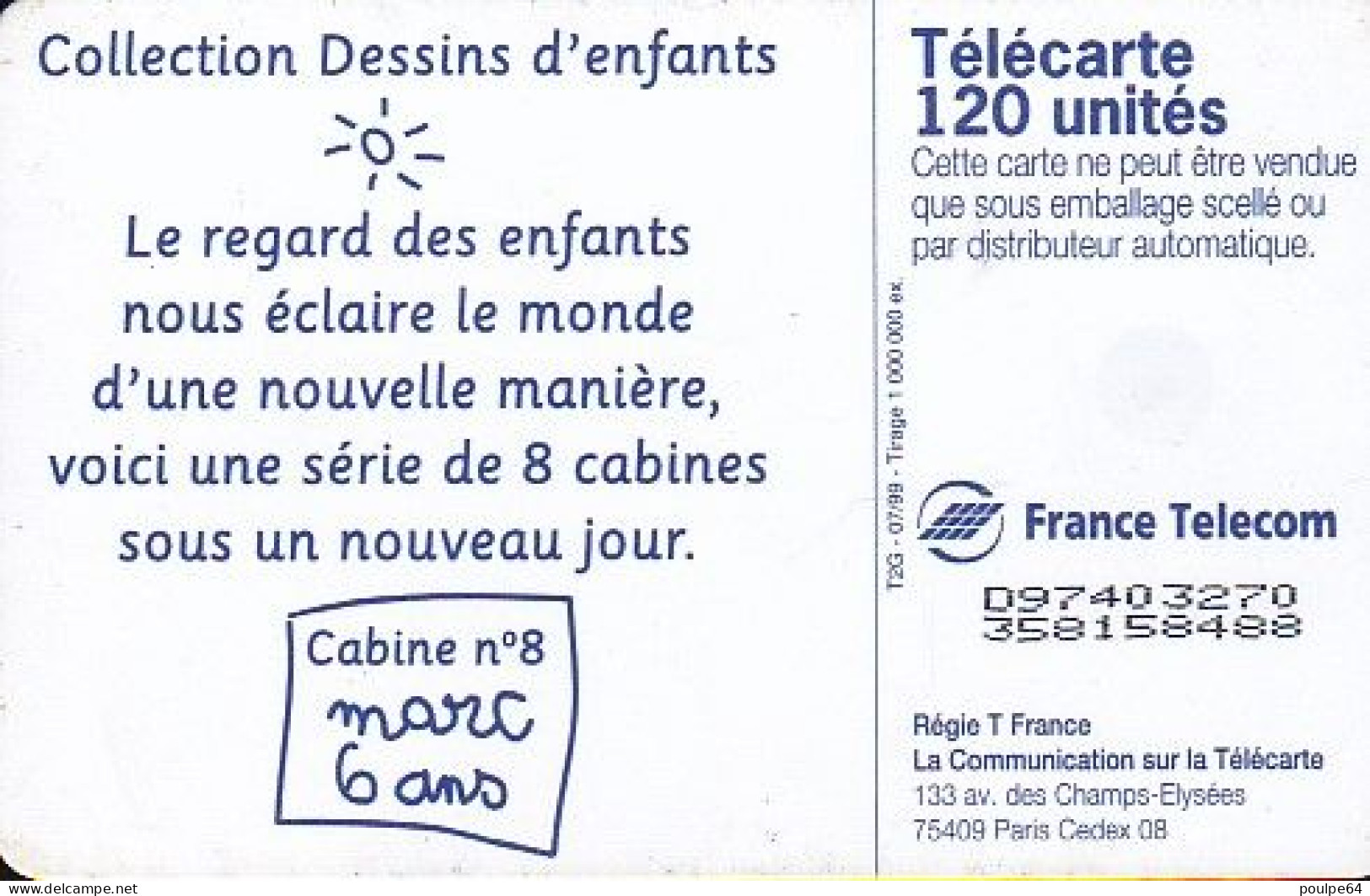 F993  07/1999 - CABINE MARC - 120 OB2 - 1999