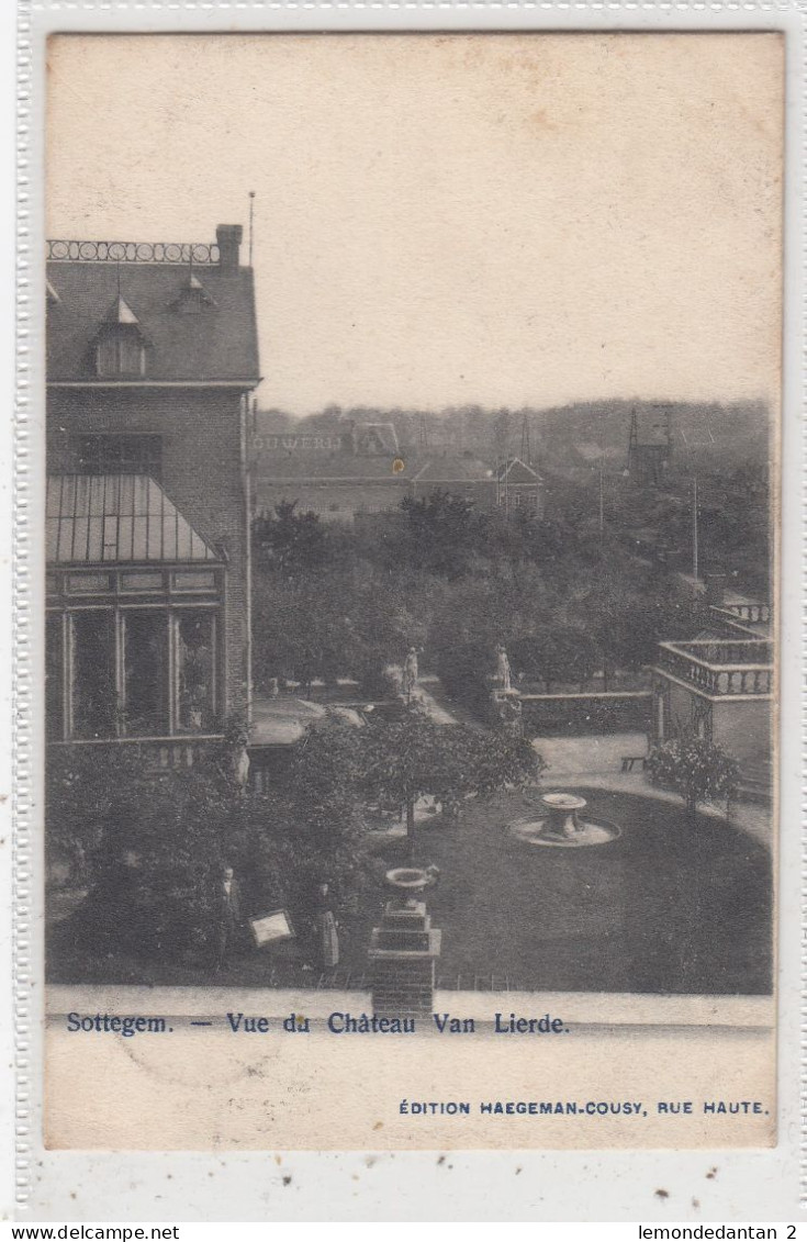 Sottegem. Vue Du Chateau Van Lierde. * - Zottegem