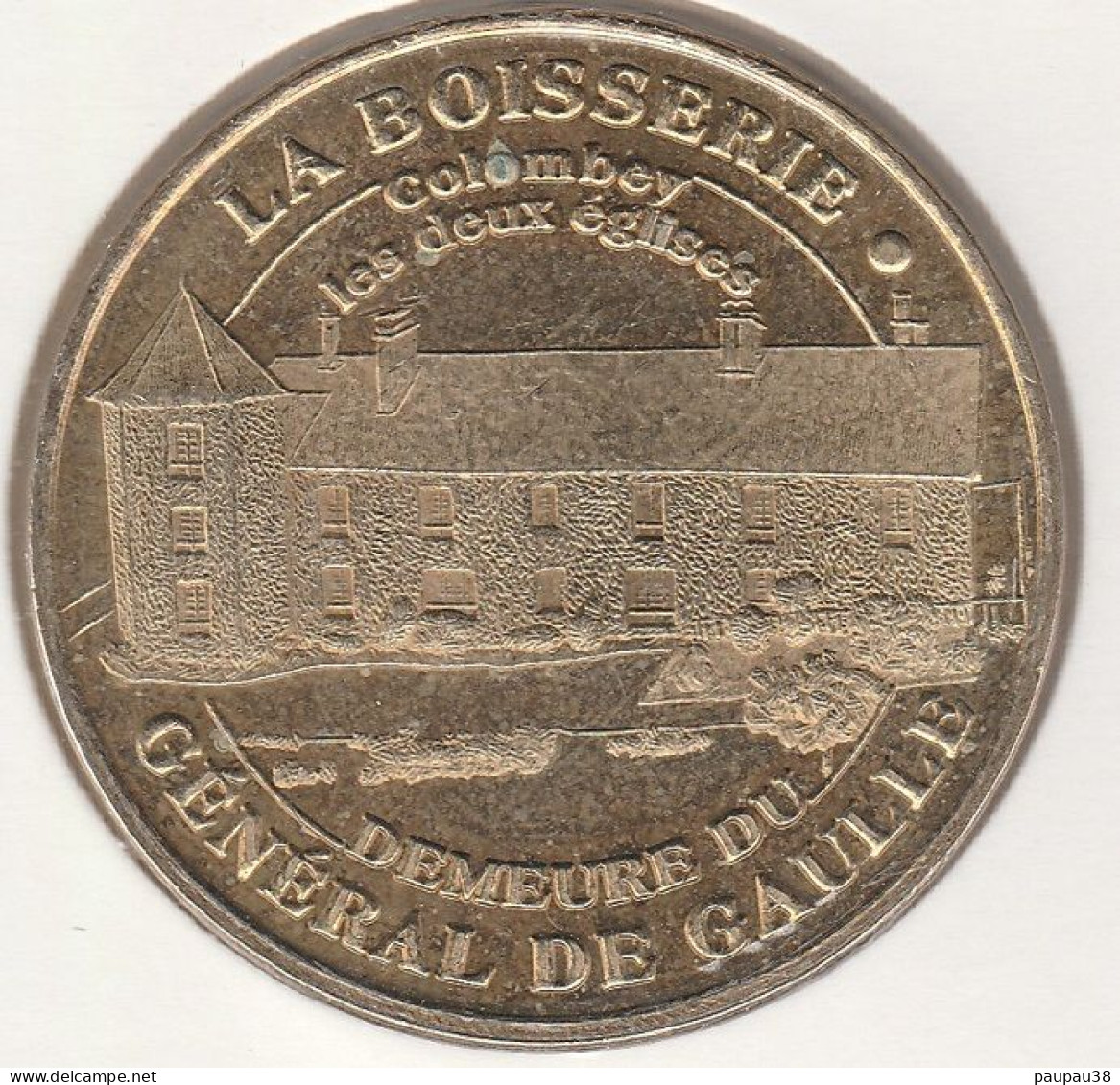 MONNAIE DE PARIS 2005 - 52 COLOMBEY-LES-DEUX-EGLISE La Boisserie - Demeure Du Général De Gaulle - 2005