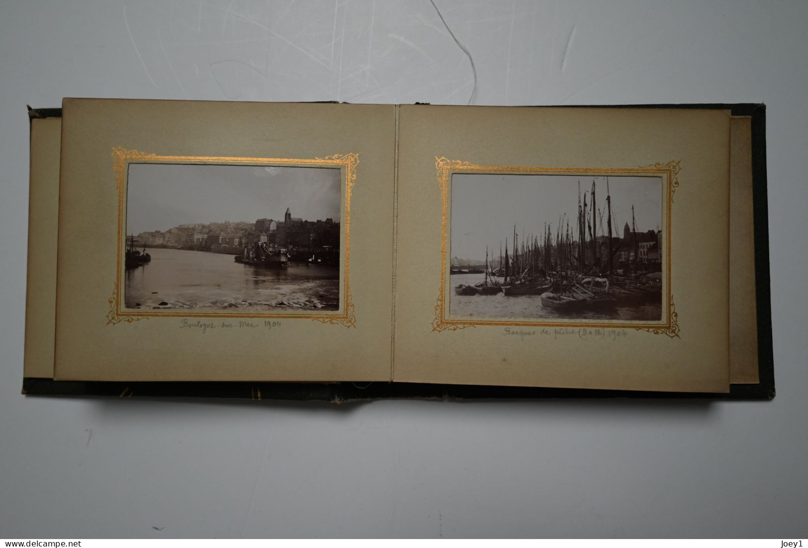 Petit Album Photo Boulogne Sur Mer 1904 - Albumes & Colecciones