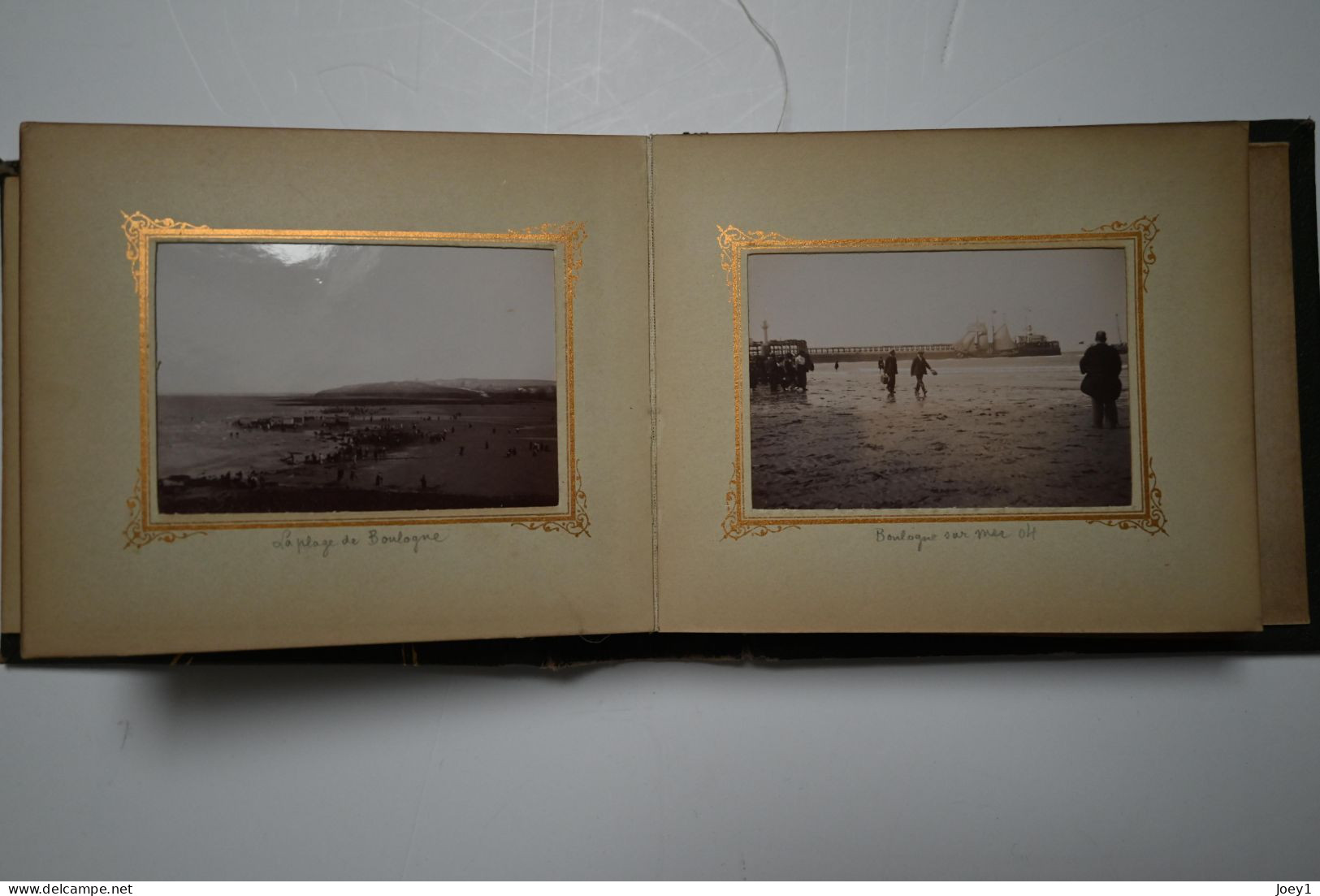 Petit Album Photo Boulogne Sur Mer 1904 - Albumes & Colecciones