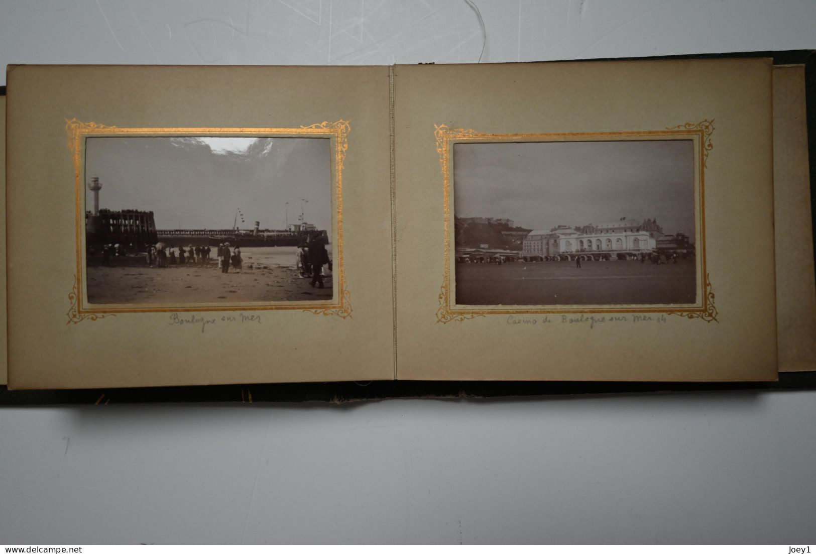Petit Album photo Boulogne sur mer 1904