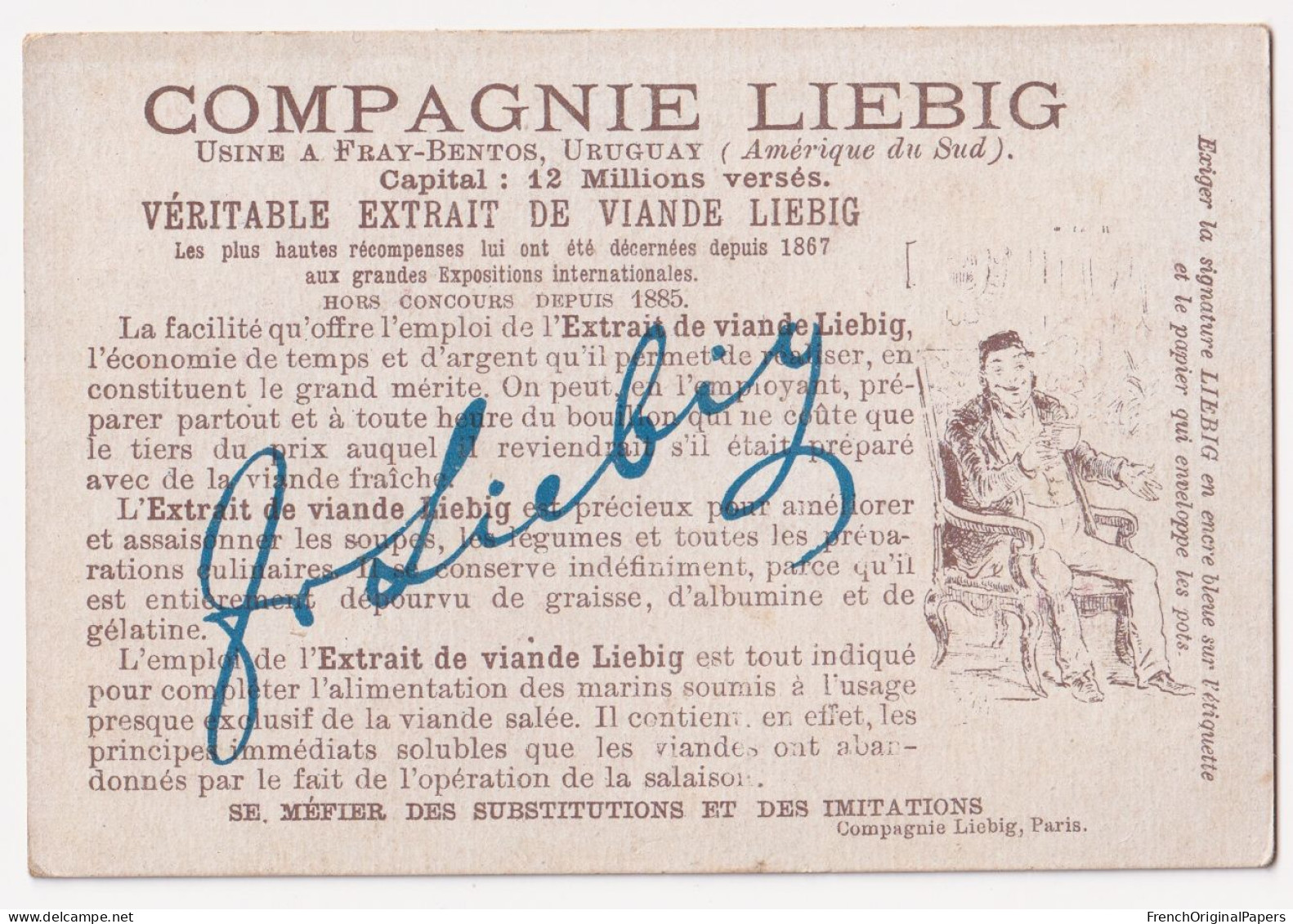 BEL ETAT Chromo Compagnie Liebig S275 1890 Enfant Fille Jolie Poupée Jeu Jouet Doll Enfantina S 275 A90-87 - Liebig