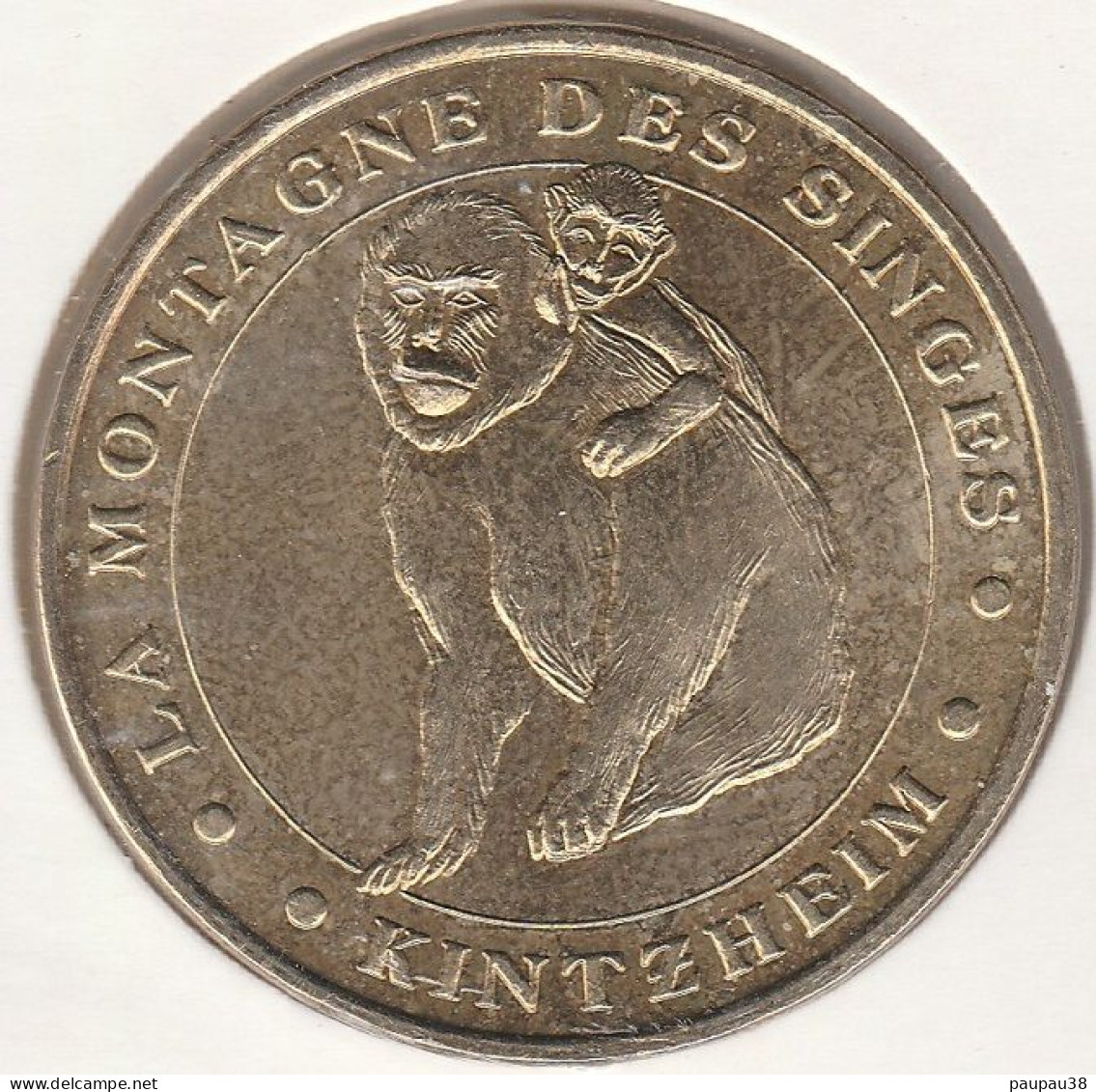 MONNAIE DE PARIS 2005 - 67 KINTZHEIM Montagne Des Singes - Kintzheim - 2005