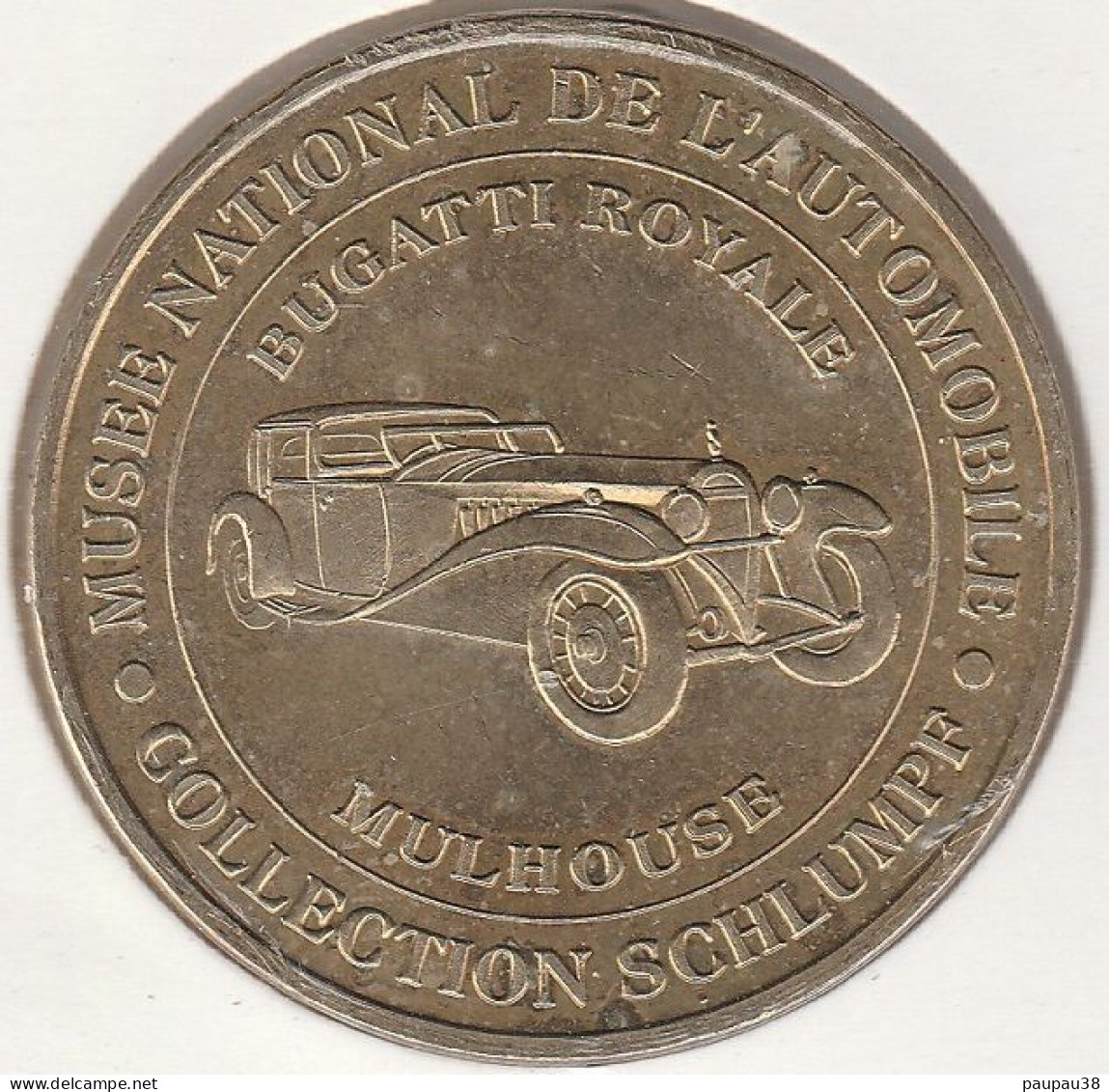 MONNAIE DE PARIS 2005 - 68 MULHOUSE Collection Schlumpf - Bugatti Royale Musée National - 2005