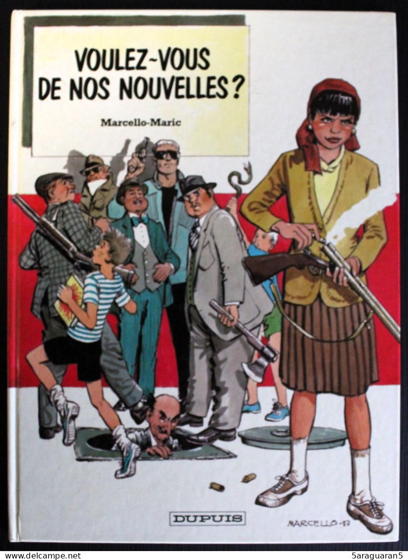 BD VOULEZ-VOUS DE NOS NOUVELLES ? - Tome 1 - EO 1987 - Tuniques Bleues, Les