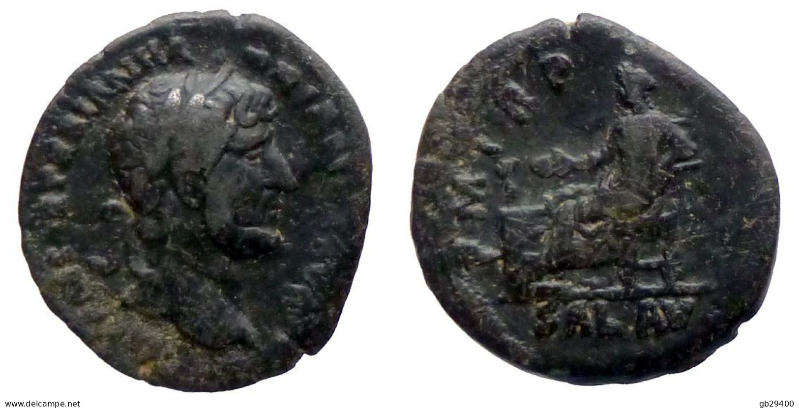 HADRIEN - Denier - SAL AVG (9170-316) - The Anthonines (96 AD To 192 AD)