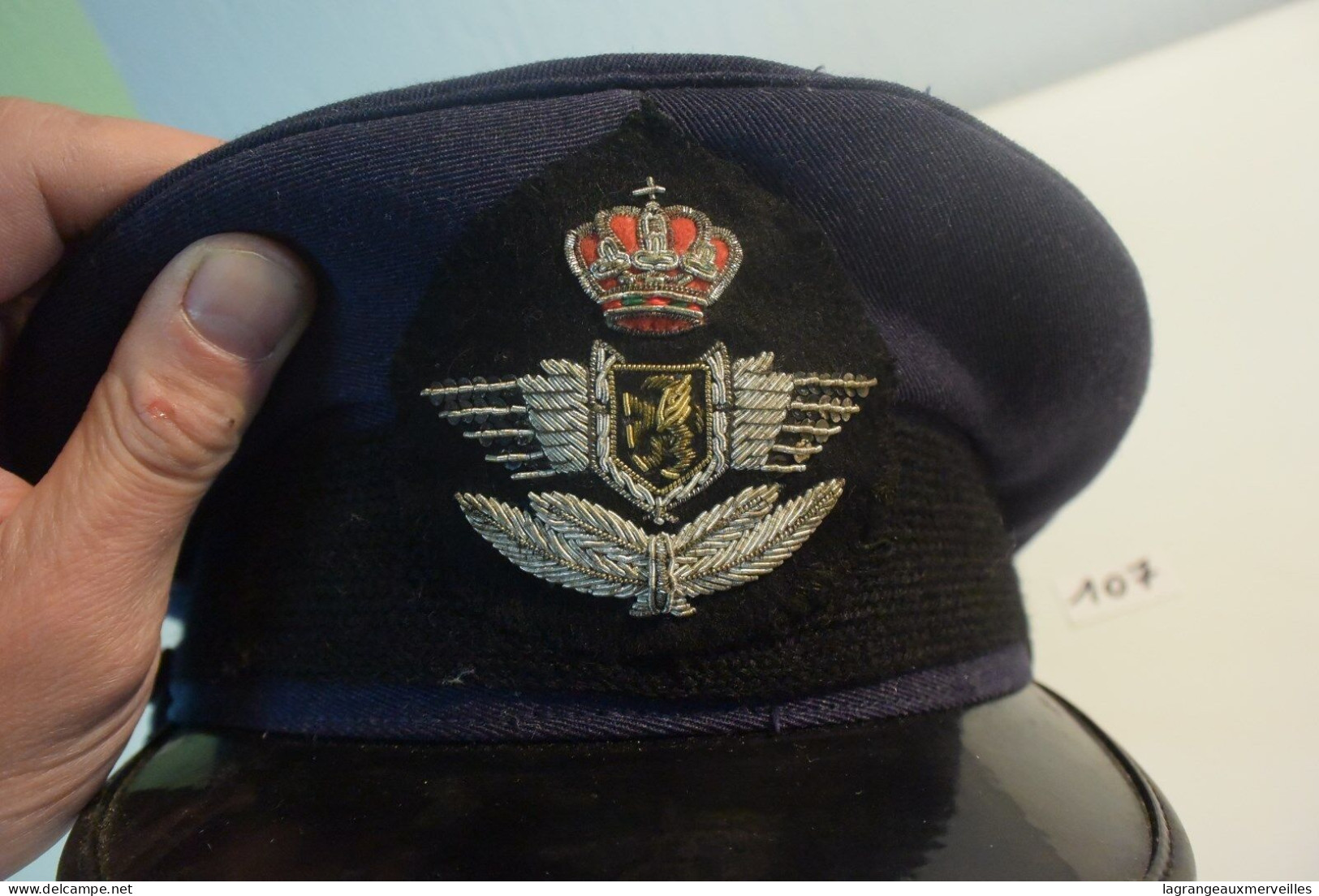 C107 Casquette Preat De Policier Ou Autre T55 De 1953 - Teatro & Disfraces