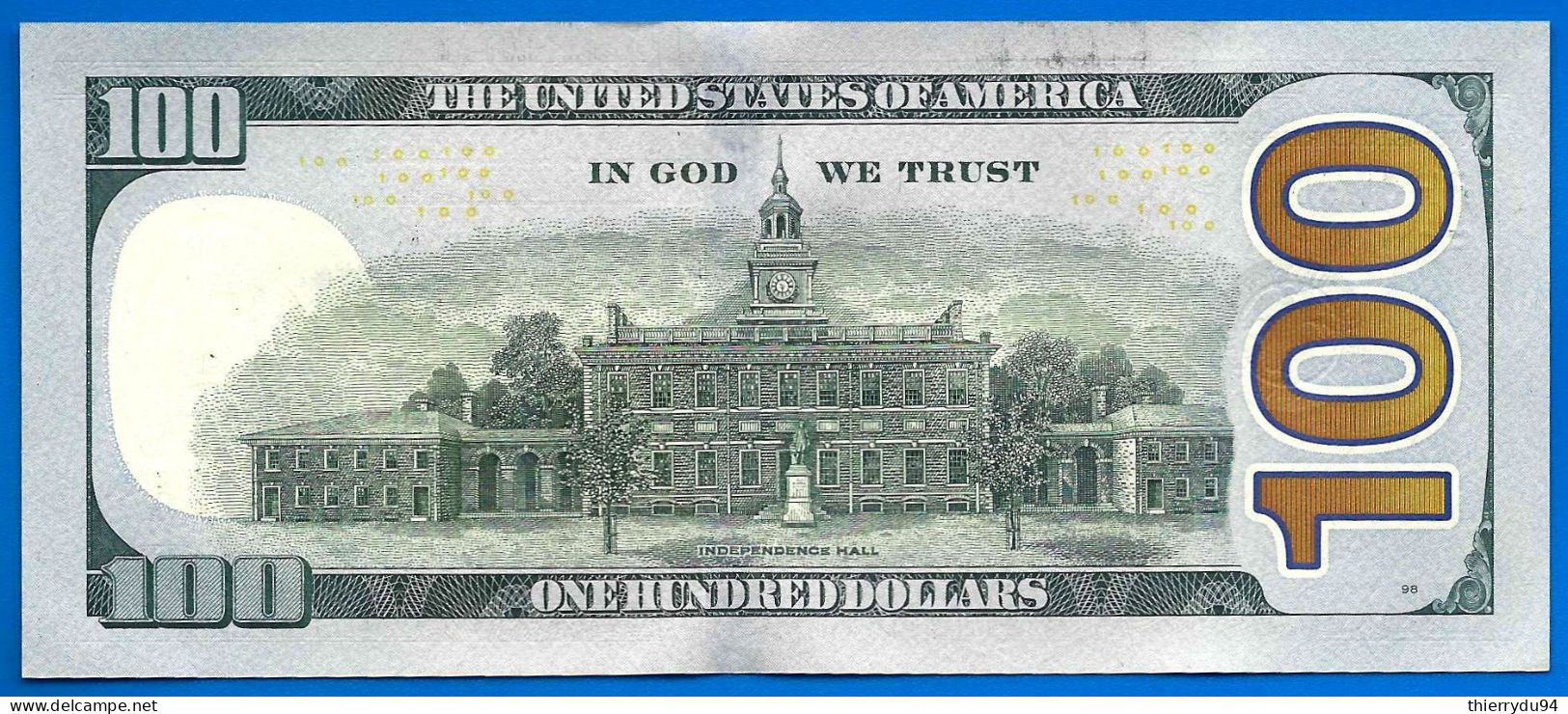 Usa 100 Dollars 2017 A 2017A NEUF UNC Mint Atlanta F6 Suffixe K Franklin Etats Unis United States Dollar - Federal Reserve (1928-...)