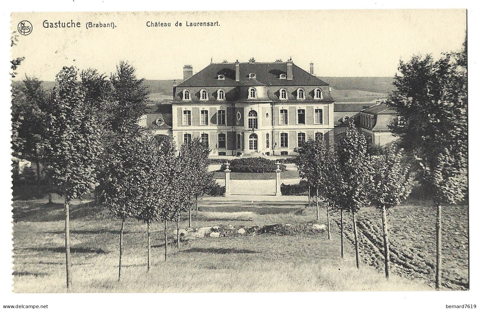 Belgique  -  Gastuche  - Brabant  - Chateaude Laurensart - Vicomtesse De Vpoelbench - Graven