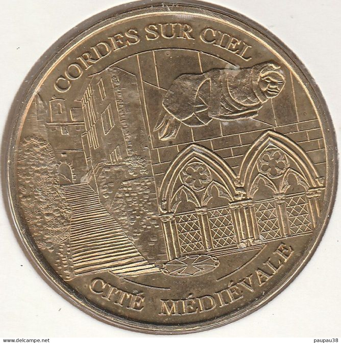 MONNAIE DE PARIS 2005 - 81 CORDES-SUR-CIEL  Cité Médiévale - 2005