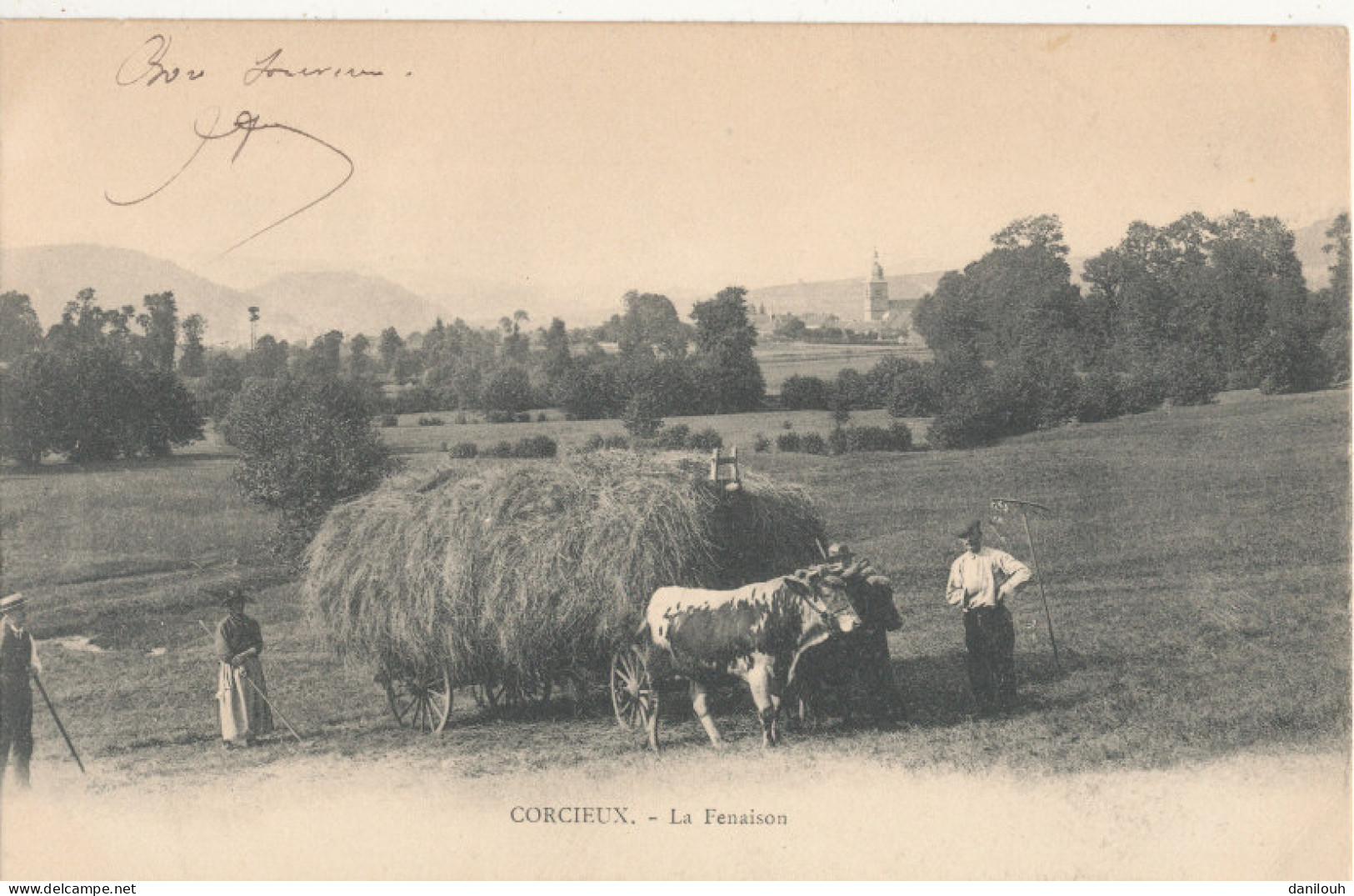 88 // CORCIEUX    La Fenaison - Corcieux
