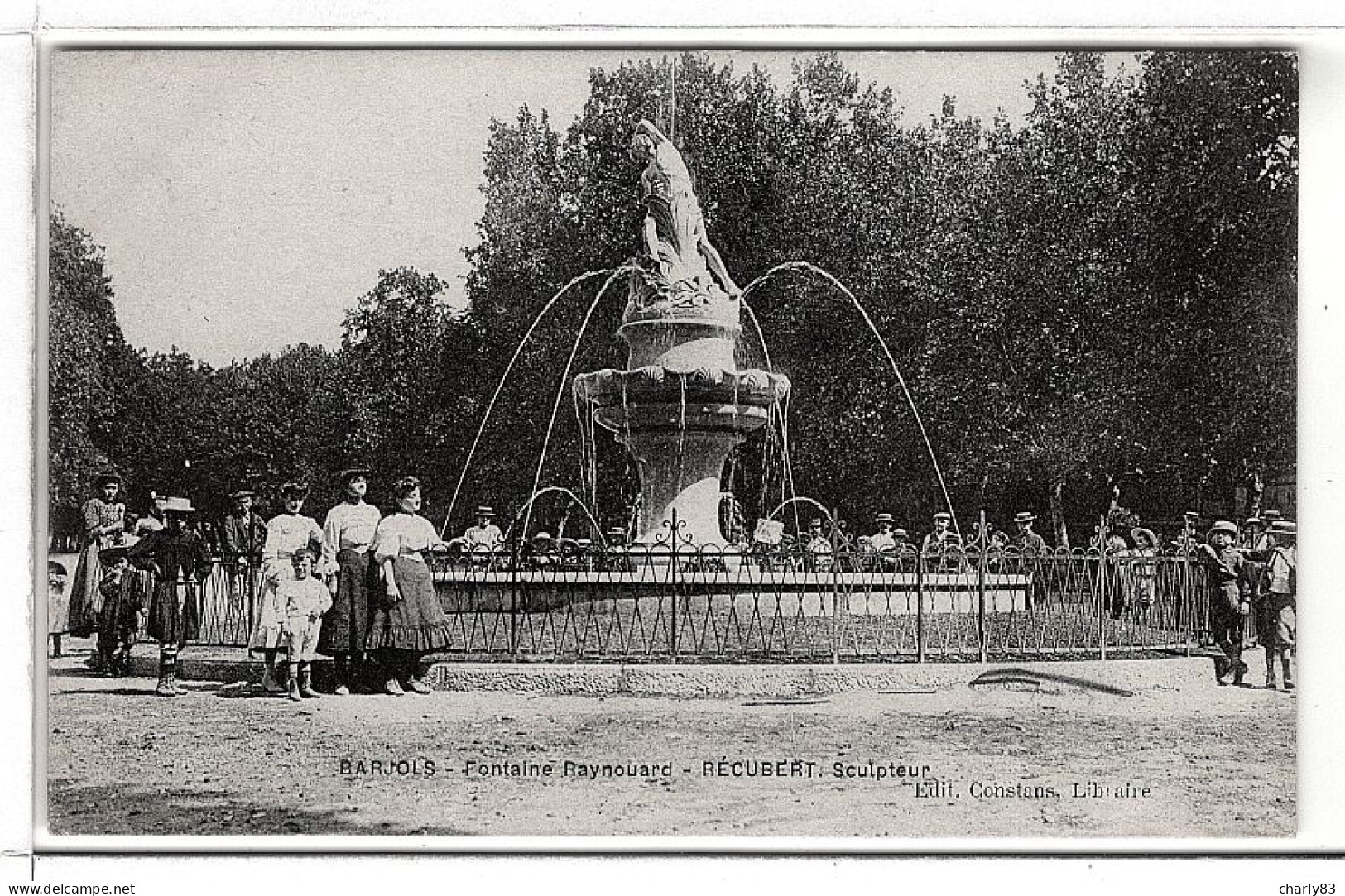 83-BARJOLS-FONTAINE  RAYNOUARD  REF3068 - Barjols