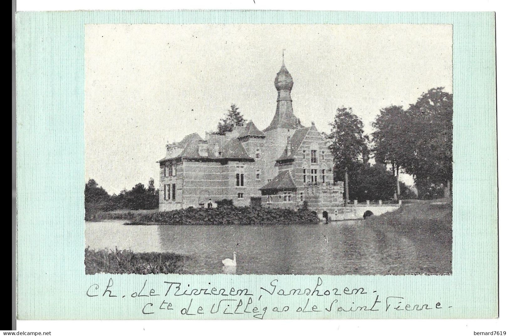 Belgique  -  Ganshoren  - Chateau  De Rivieren - Brugelette