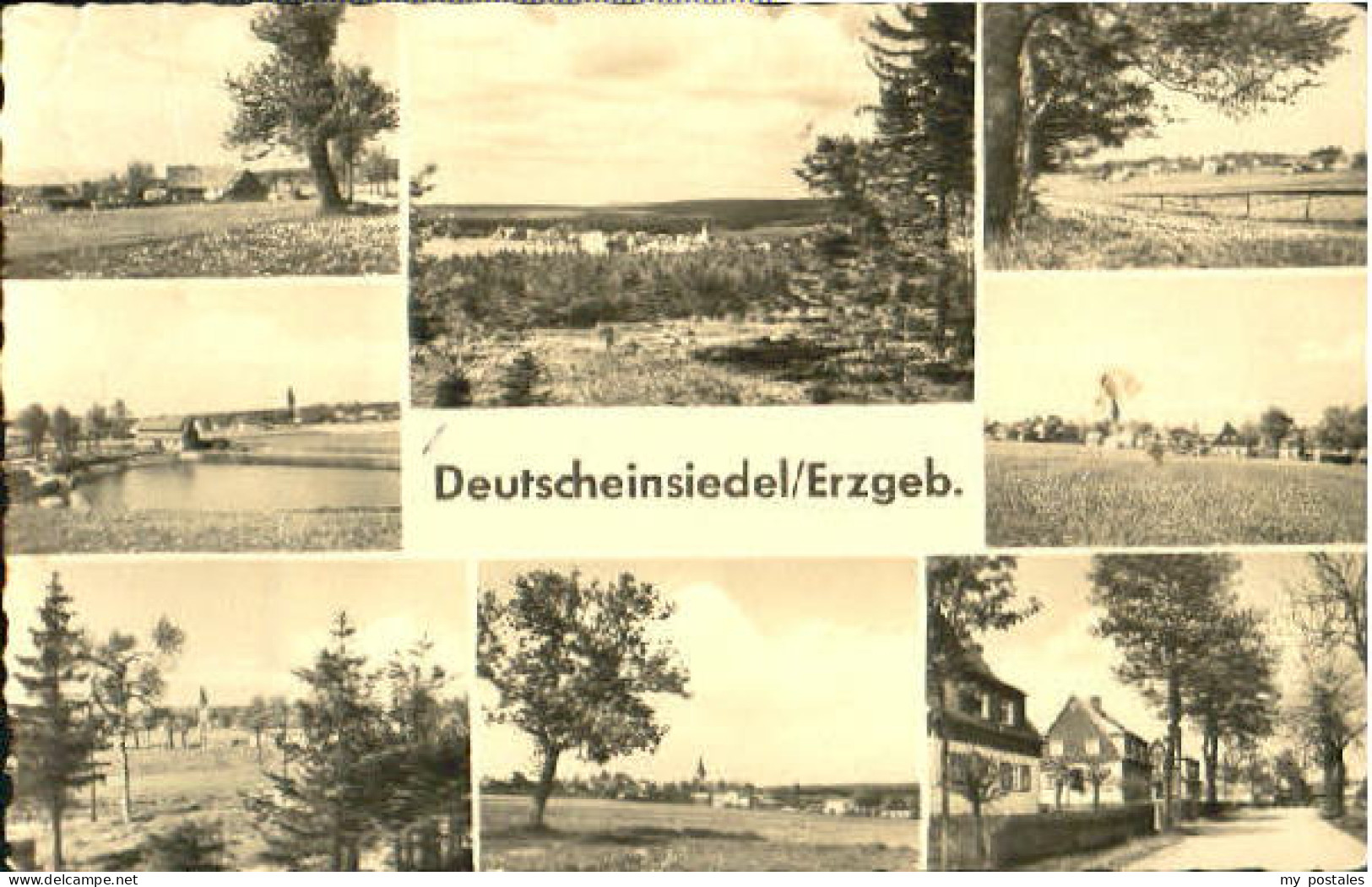 70100725 Deutscheinsiedel Deutscheinsiedel  X 1960 Deutscheinsiedel - Deutschneudorf