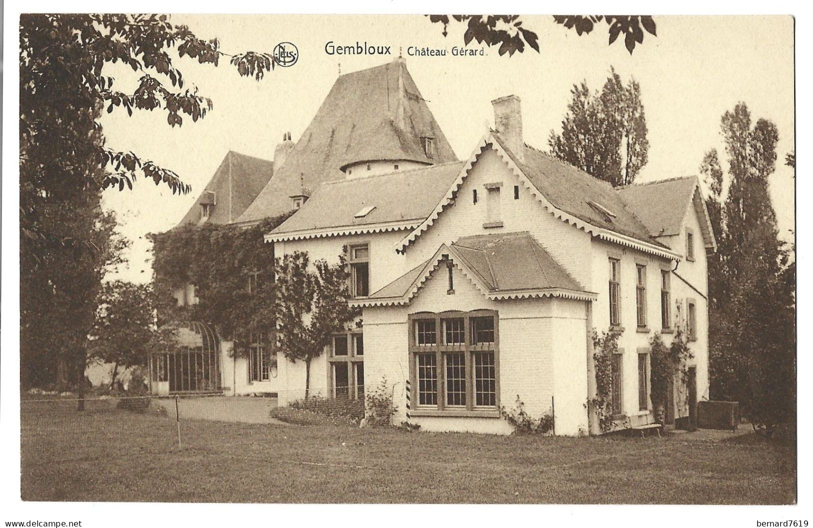 Belgique  -  Gembloux    -   Chateau  Gerard - Gembloux