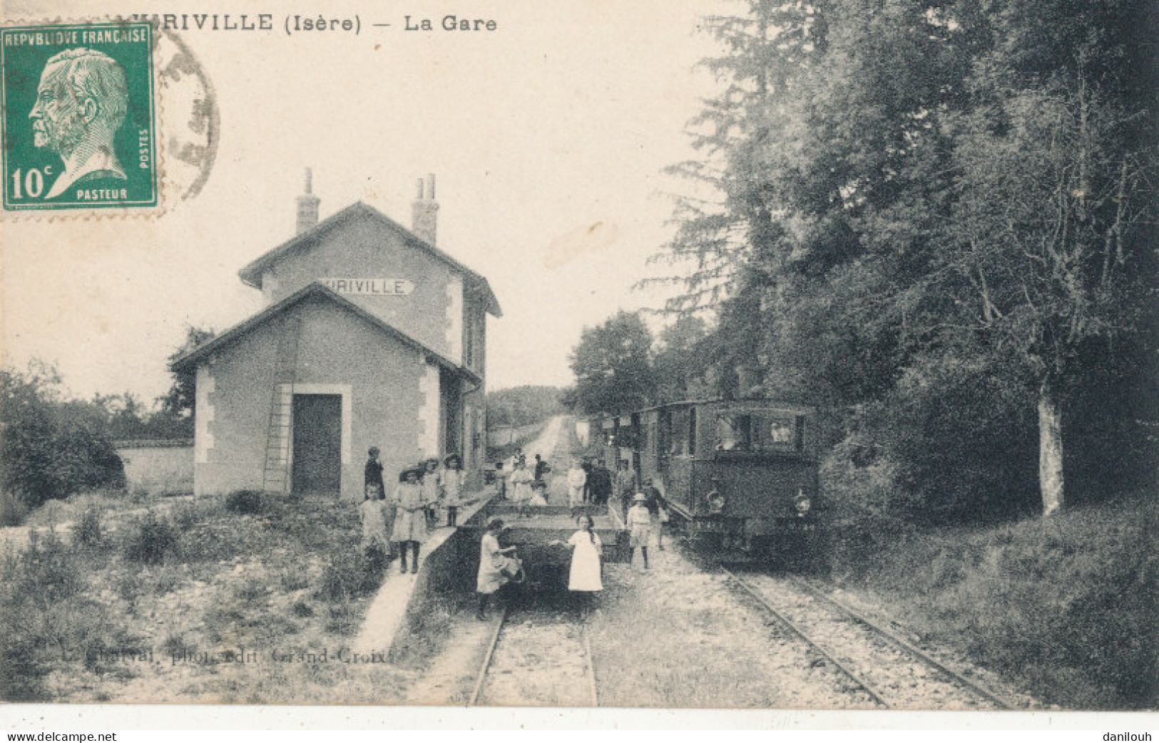 38 // VIRIVILLE   La Gare - Viriville