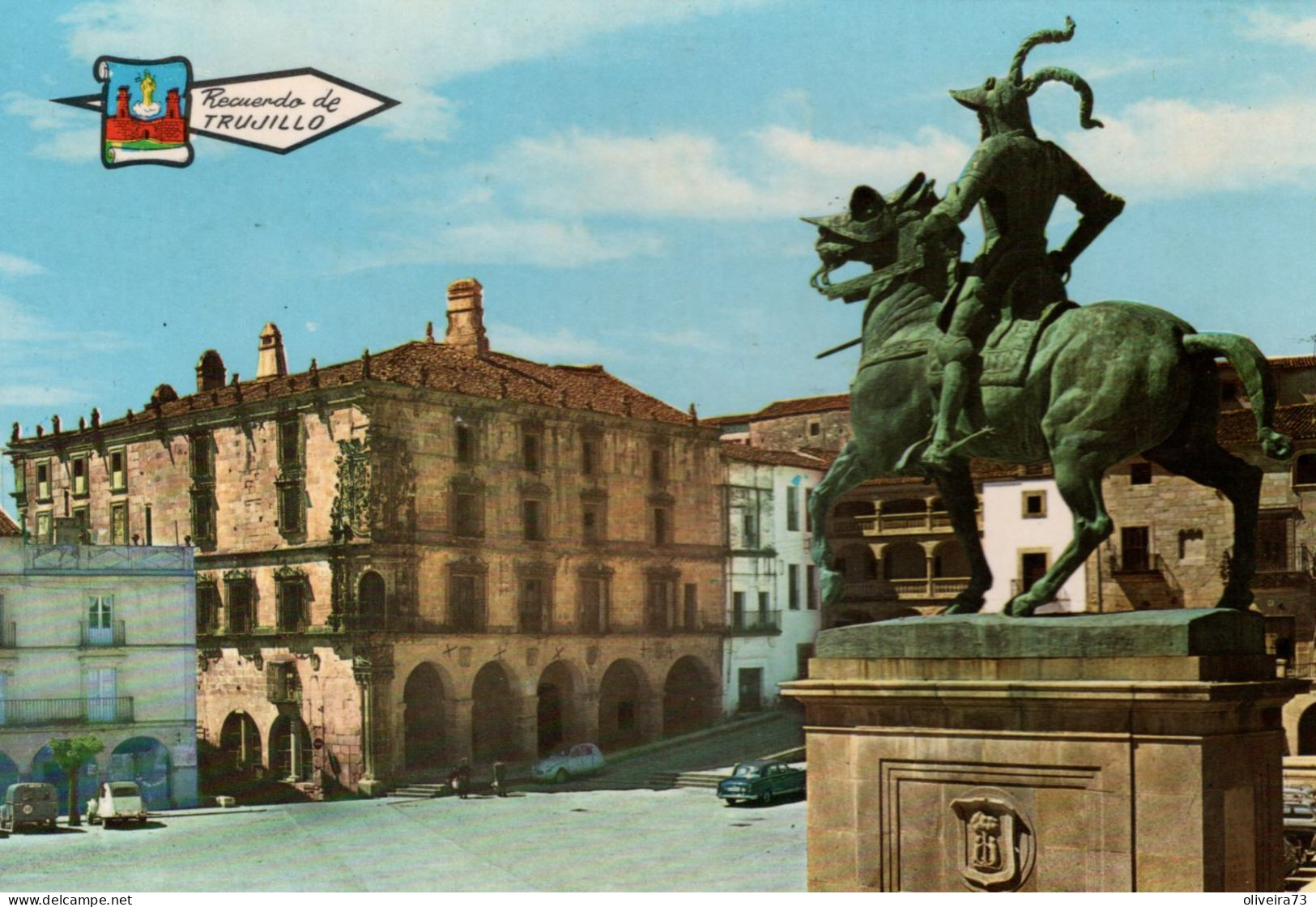 TRUJILLO - Palacio Y Estatua De Pizarro - Cáceres