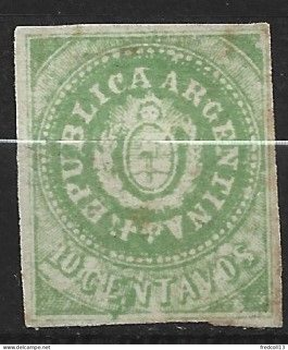 ARGENTINE 6c Sans Gomme Côte 200 € - Unused Stamps