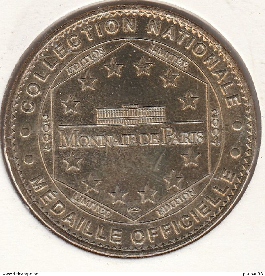 MONNAIE DE PARIS 2004 - 01 BOURG-EN-BRESSE Monastère De Brou - MONUM - 2004