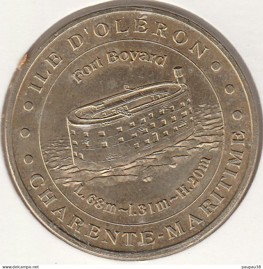 MONNAIE DE PARIS 2004 - 17 SAINT-DENIS-D'OLÉRON Fort Boyard - Ile D'Oléron - 2004