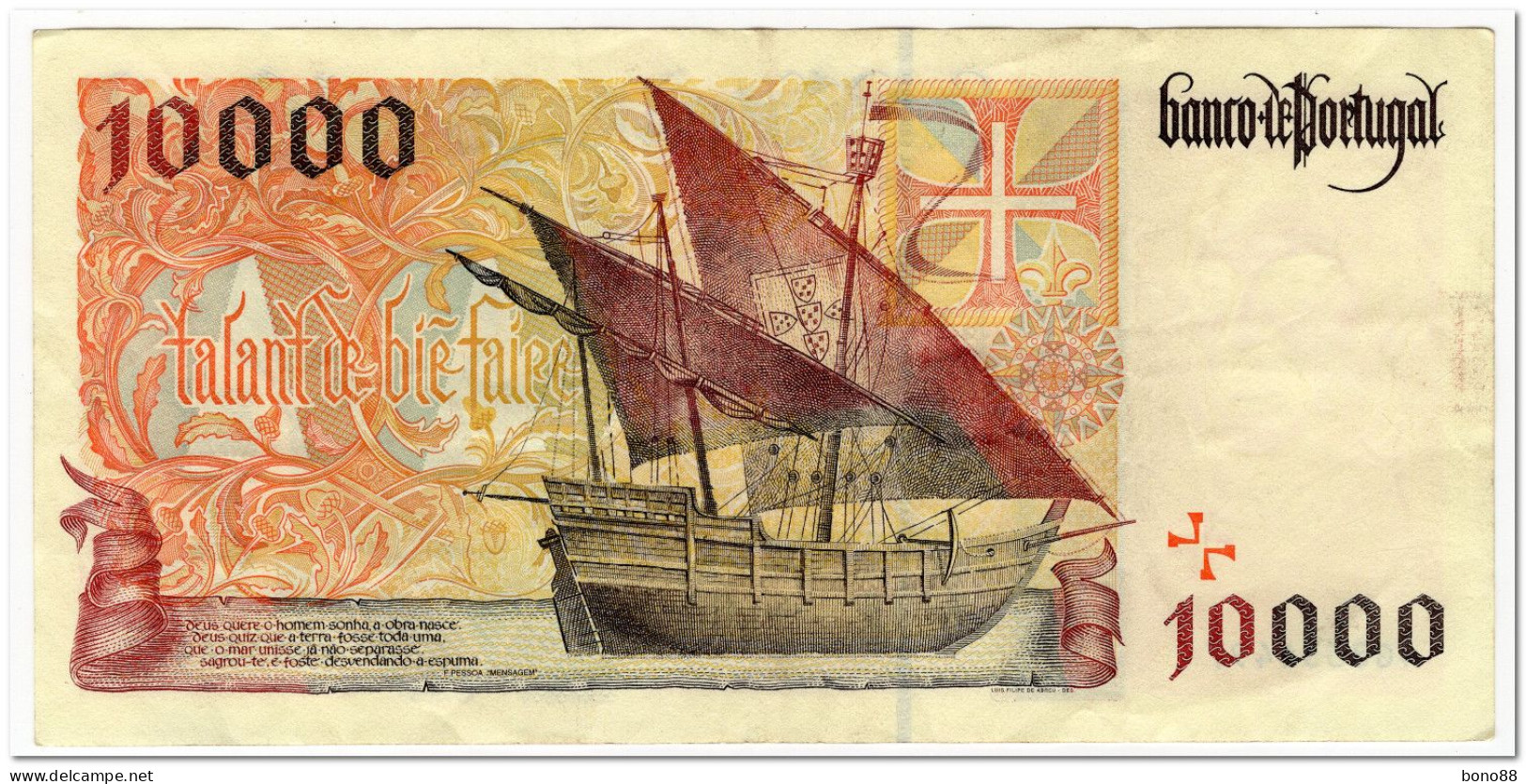 PORTUGAL,10 000 ESCUDOS,1997,P.191b,VF+ - Portugal