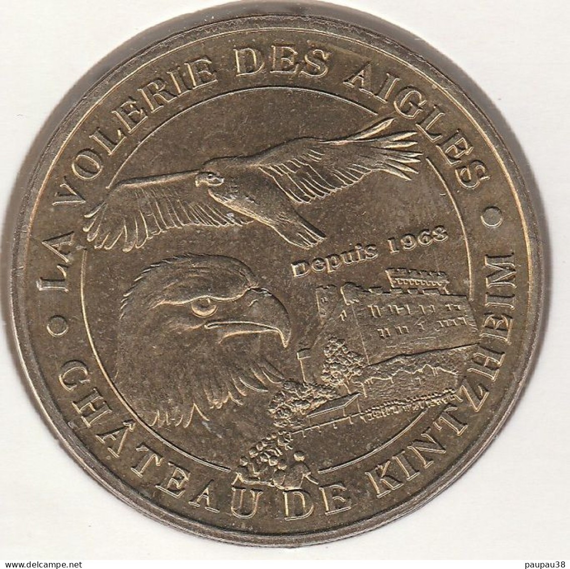 MONNAIE DE PARIS 2004 - 67 KINTZHEIM Château De Kintzheim - Depuis 1968s - 2004