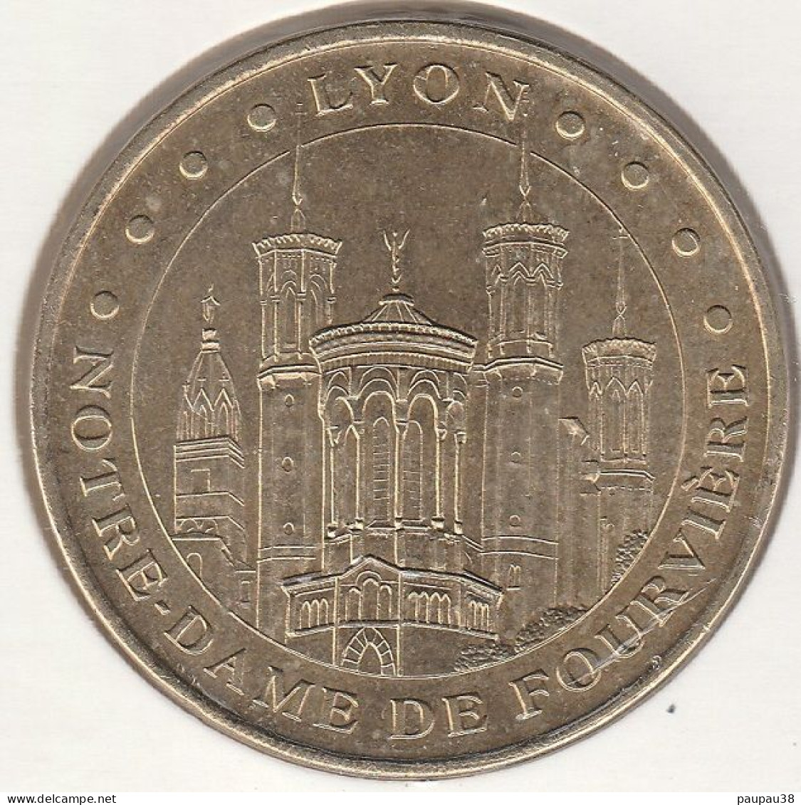 MONNAIE DE PARIS 2004 - 69 LYON Basilique Notre-Dame De Fourvière - 2004