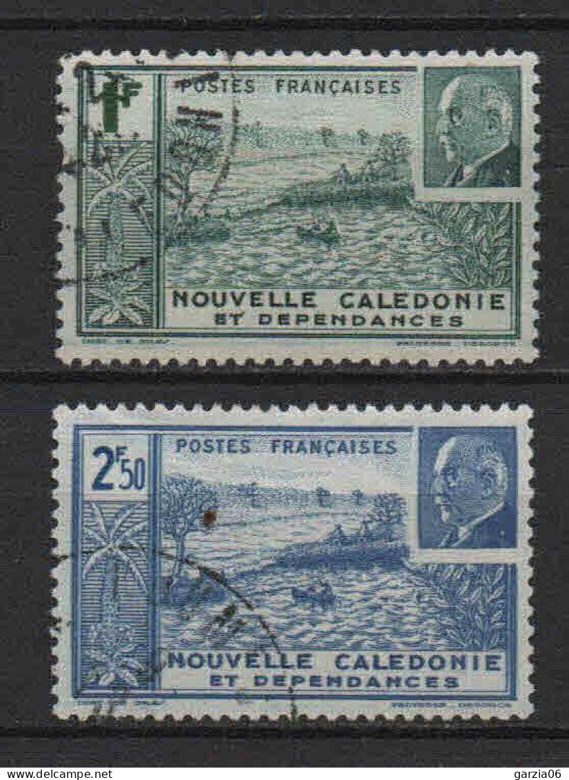 Nouvelle Calédonie  - 1941 -  Pétain -   N° 193-194 - Oblit - Used - Used Stamps
