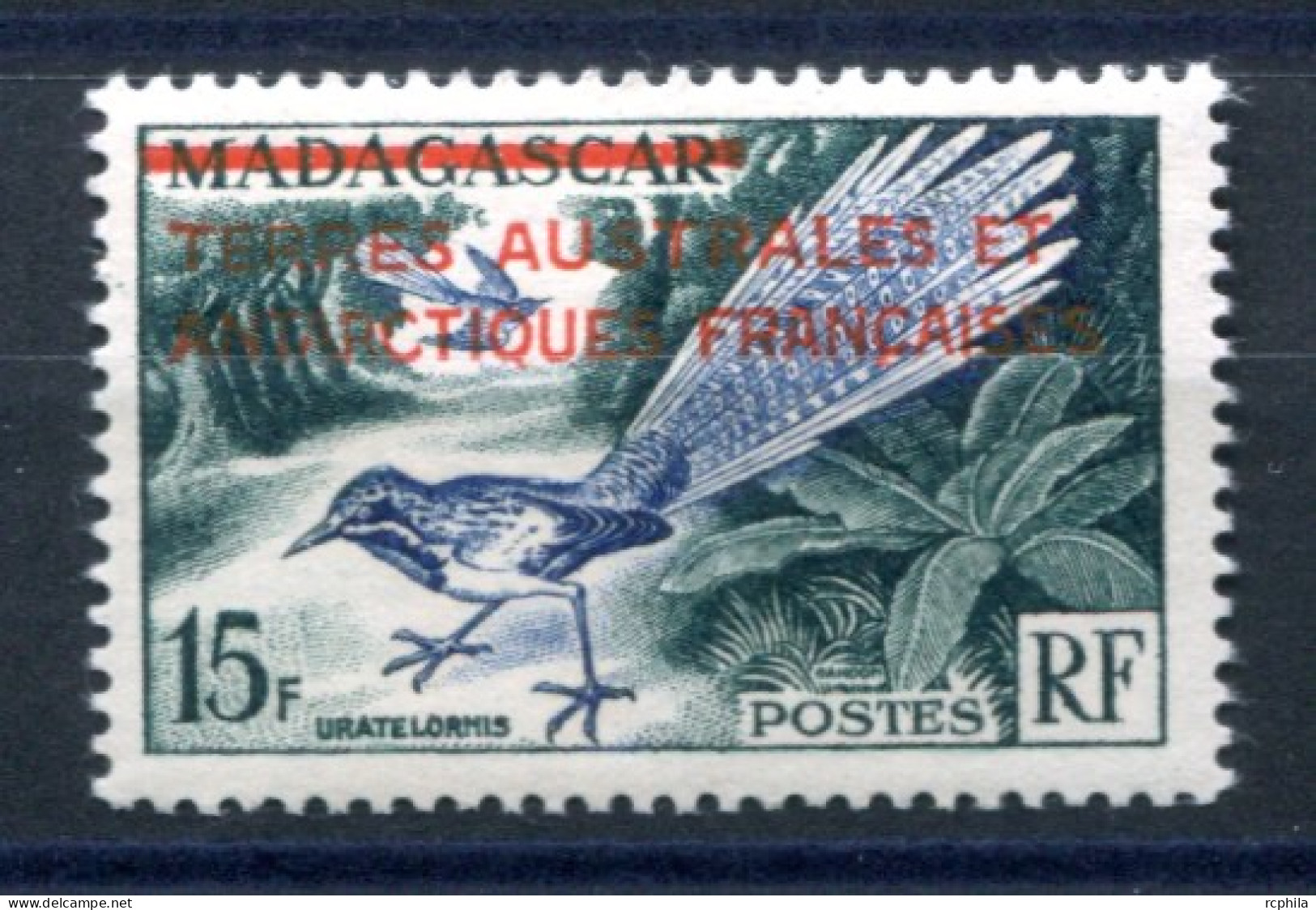 RC 26482 TAAF COTE 23€ N° 1 TIMBRE DE MADAGASCAR SURCHARGÉ NEUF ** MNH TB - Ongebruikt