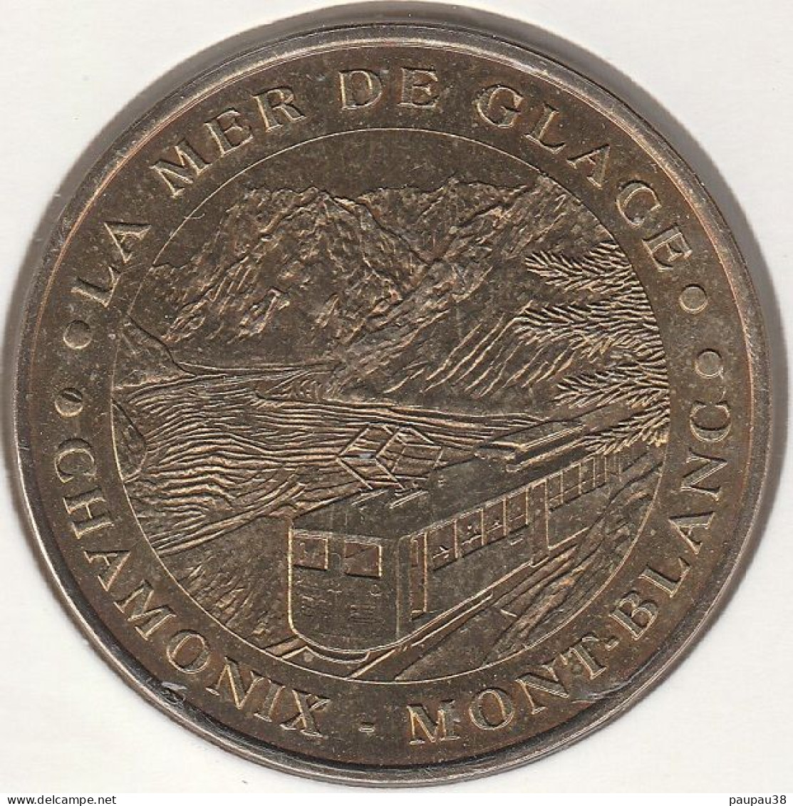 MONNAIE DE PARIS 2004 - 74 CHAMONIX-MONT-BLANC La Mer De Glace - 2004