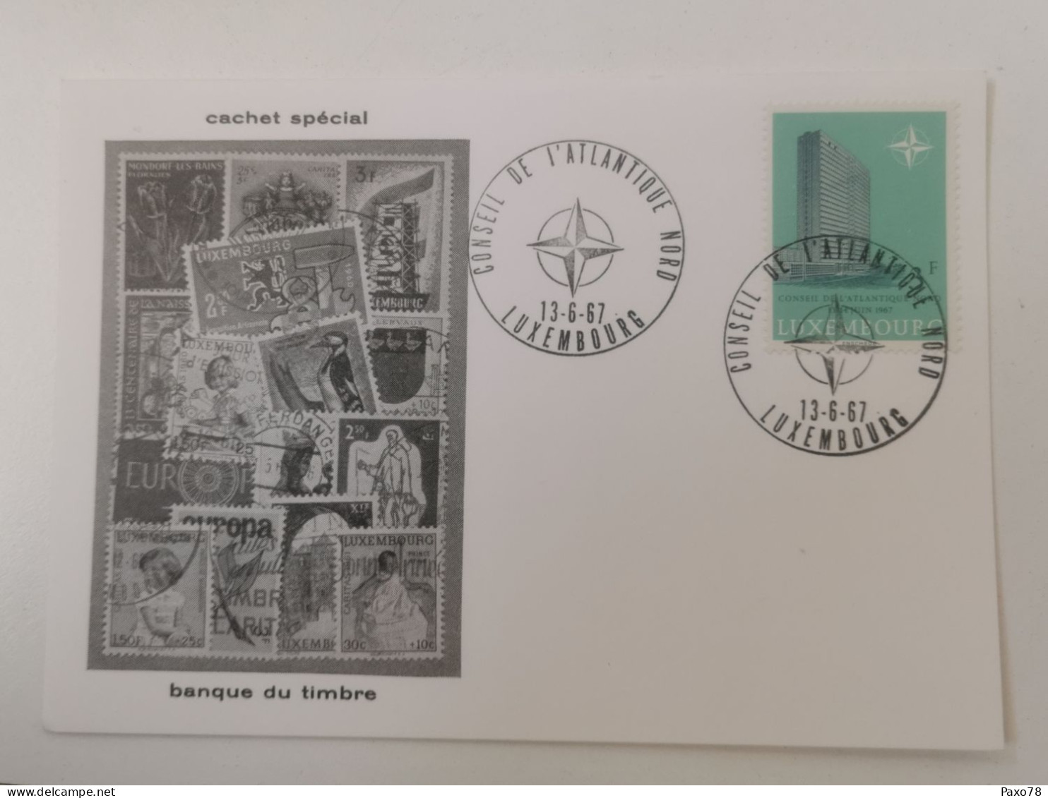 Cachet Spécial 1967, Nato - Cartes Commémoratives