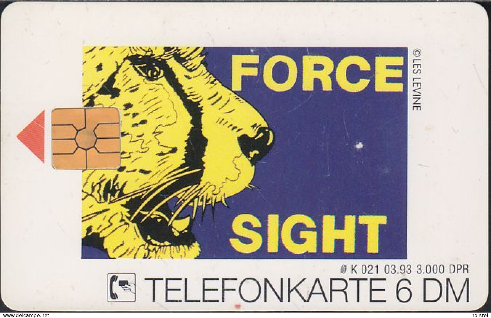 GERMANY K021/93 Alcatel - SEL - Force Sight - Löwe - Leon - K-Serie : Serie Clienti