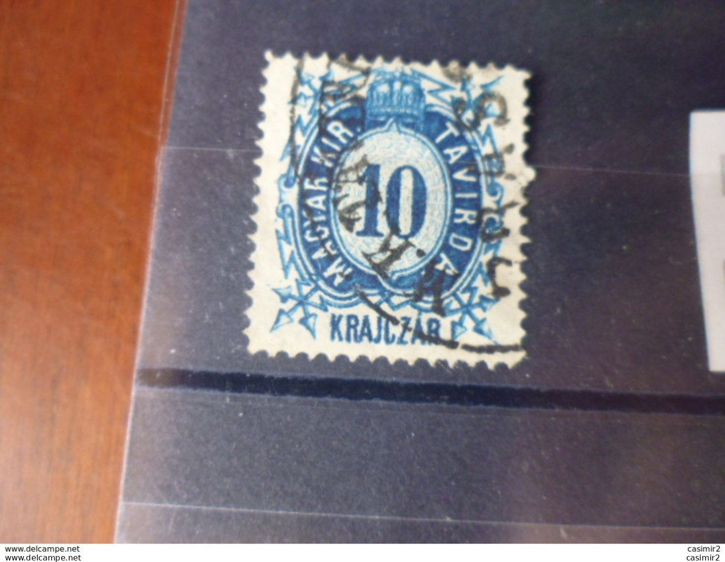 HONGRIE TIMBRE TELEGRAPHE YVERT N°10 - Telegraphenmarken