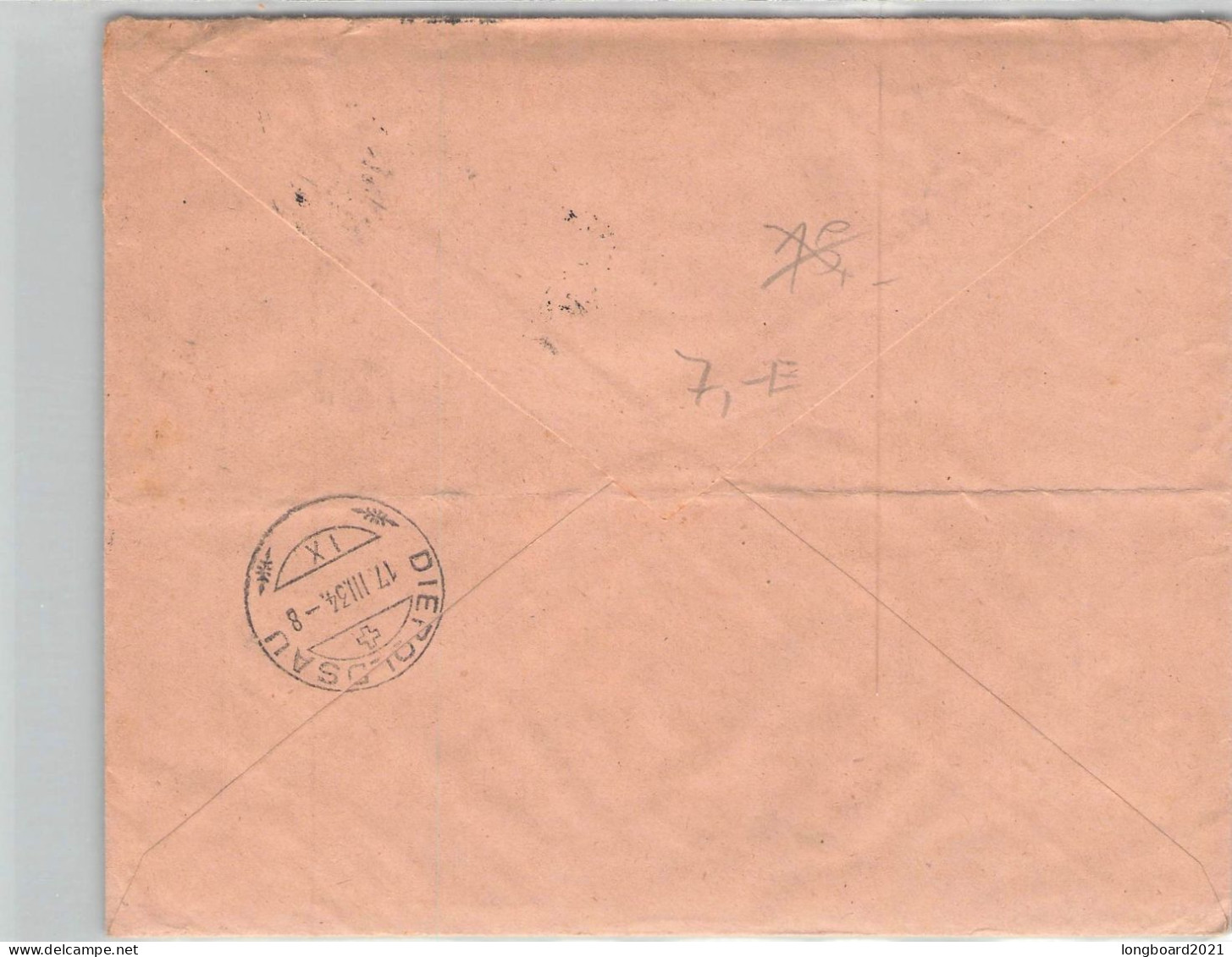 MADAGASCAR - LETTER 1934 TANANARIVE - DIEPOLDSAU/CH / 618 - Briefe U. Dokumente