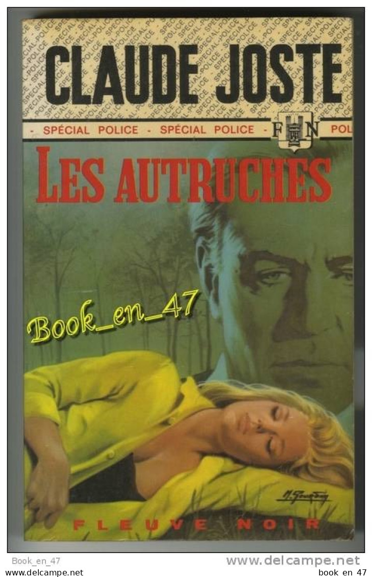 {73533} Claude Joste ; Spécial Police N° 1145 ,  EO 1974  " Les Autruches "    " En Baisse " - Fleuve Noir