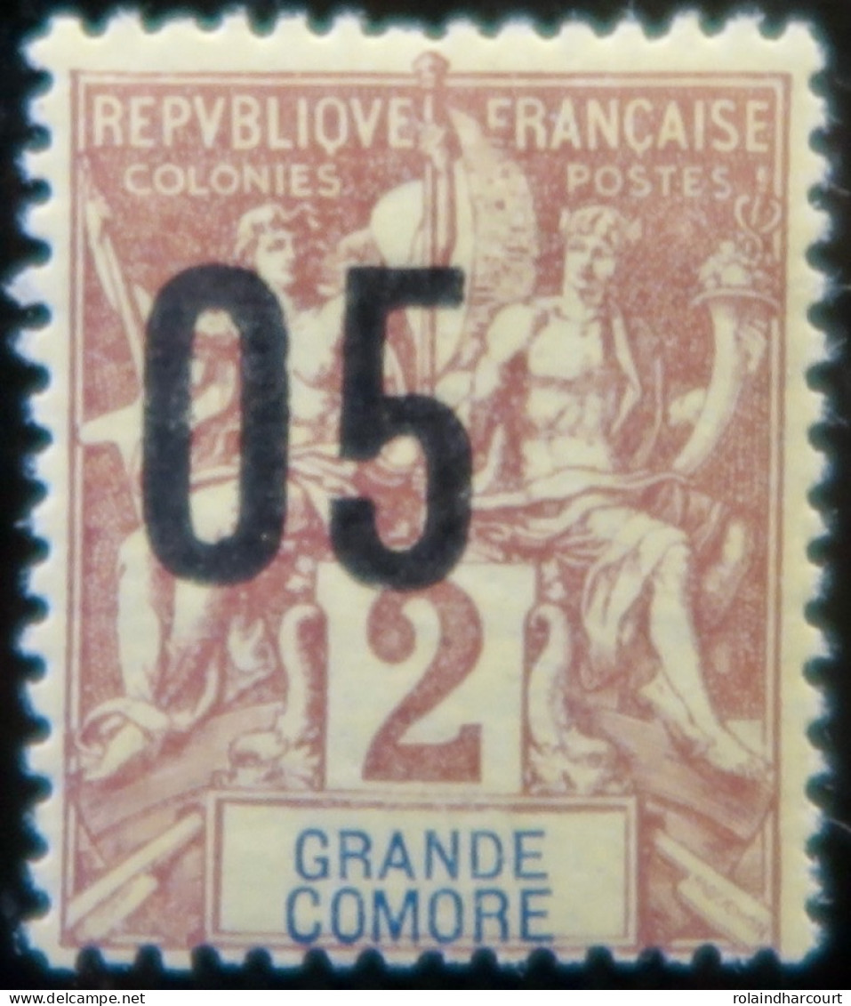 LP3972/81 - 1912 - COLONIES FRANÇAISES - GRANDE COMORE - N°20 NEUF* - Unused Stamps