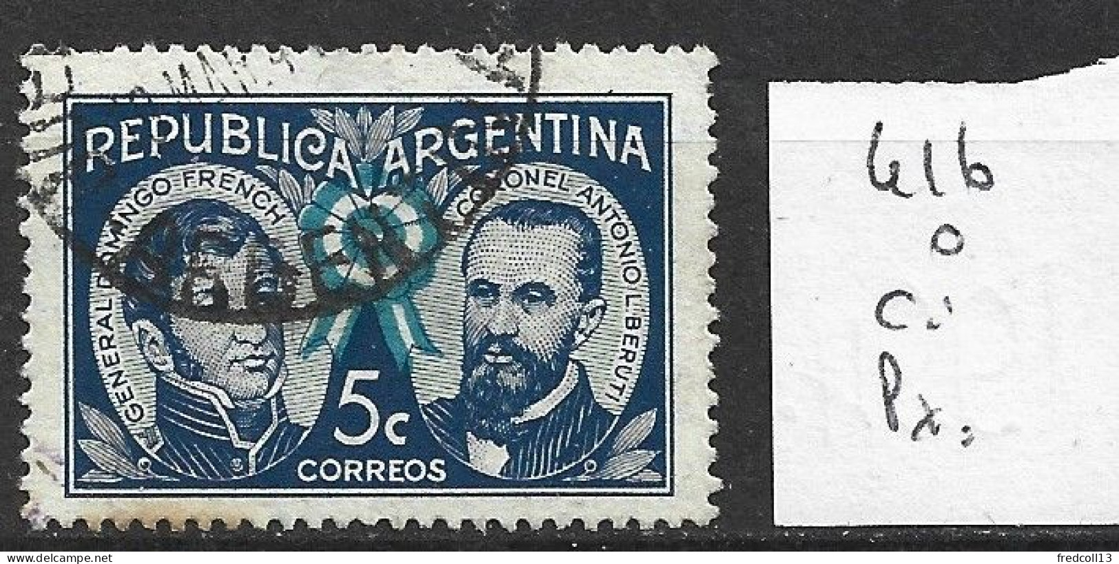 ARGENTINE 416 Oblitéré Côte 0.15 € - Oblitérés