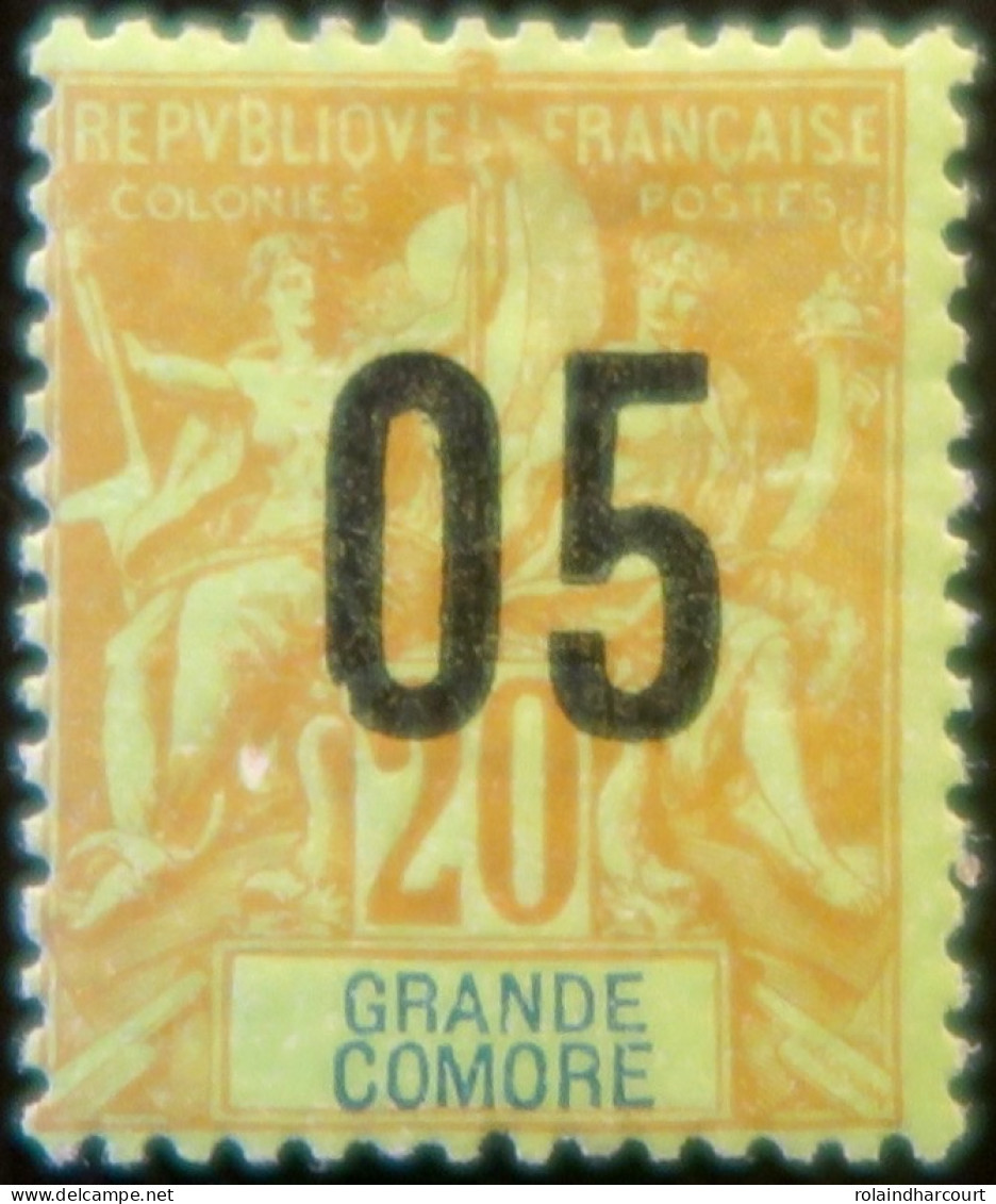 LP3972/84 - 1912 - COLONIES FRANÇAISES - GRANDE COMORE - N°23 NEUF* - Neufs