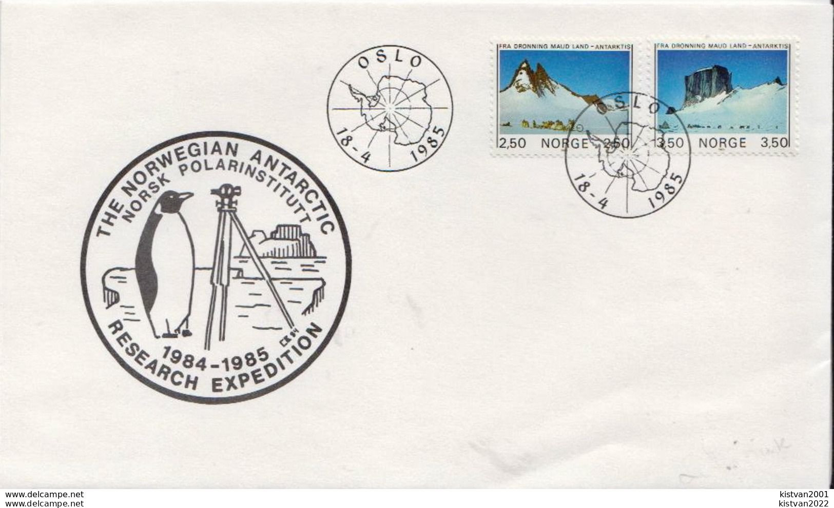 Norvegian Antarctic Reserch Cover - Forschungsprogramme