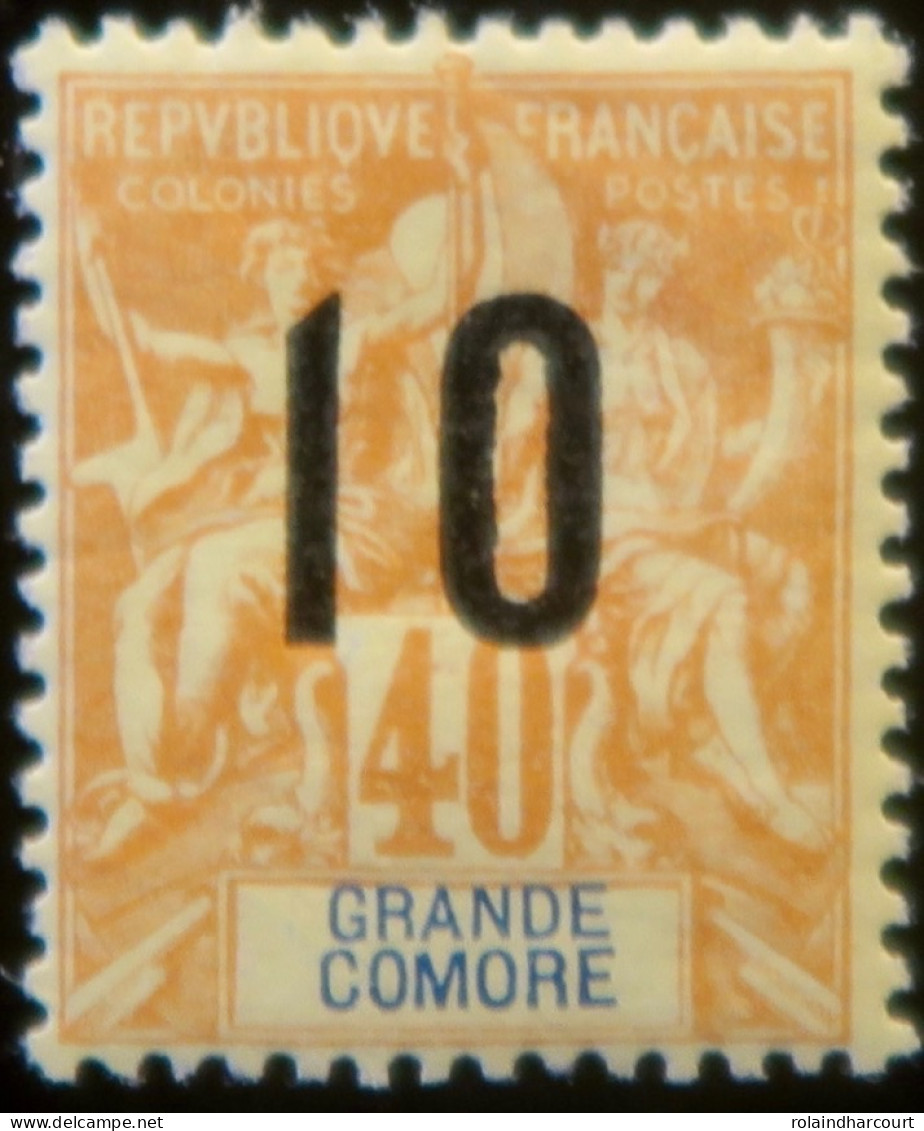 LP3972/86 - 1912 - COLONIES FRANÇAISES - GRANDE COMORE - N°26 NEUF* LUXE - BON CENTRAGE - Ongebruikt