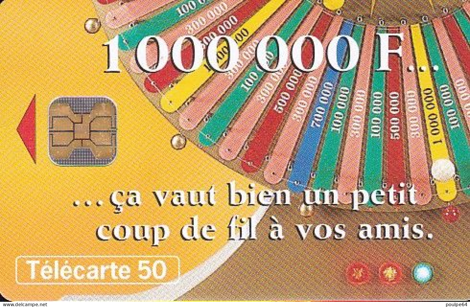 F1009  09/1999 - LE MILLIONNAIRE - 50 OB2 - 1999