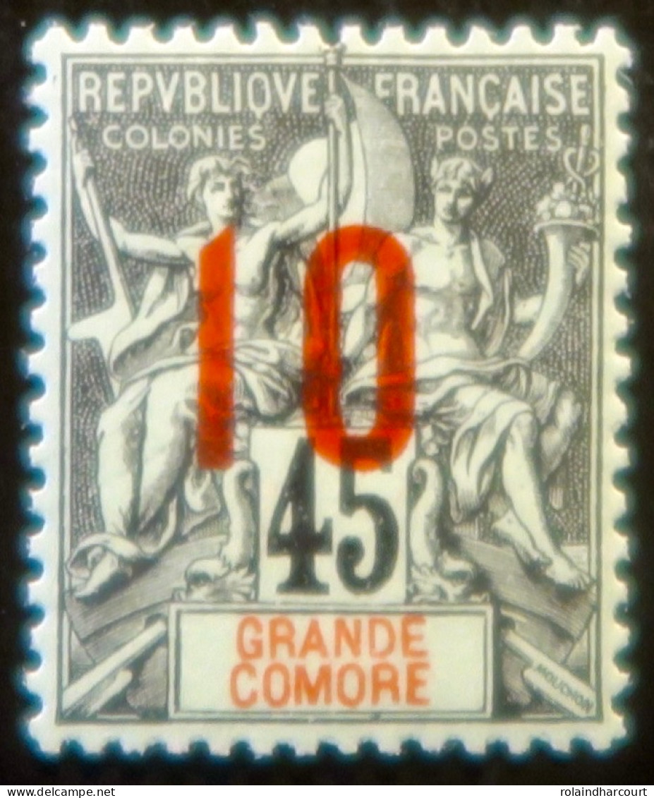 LP3972/87 - 1912 - COLONIES FRANÇAISES - GRANDE COMORE - N°27 NEUF* LUXE - TRES BON CENTRAGE - Ongebruikt