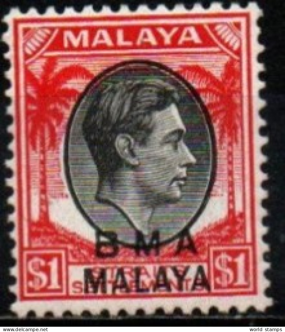 B.M.A. MALAYA 1945 * - Malaya (British Military Administration)