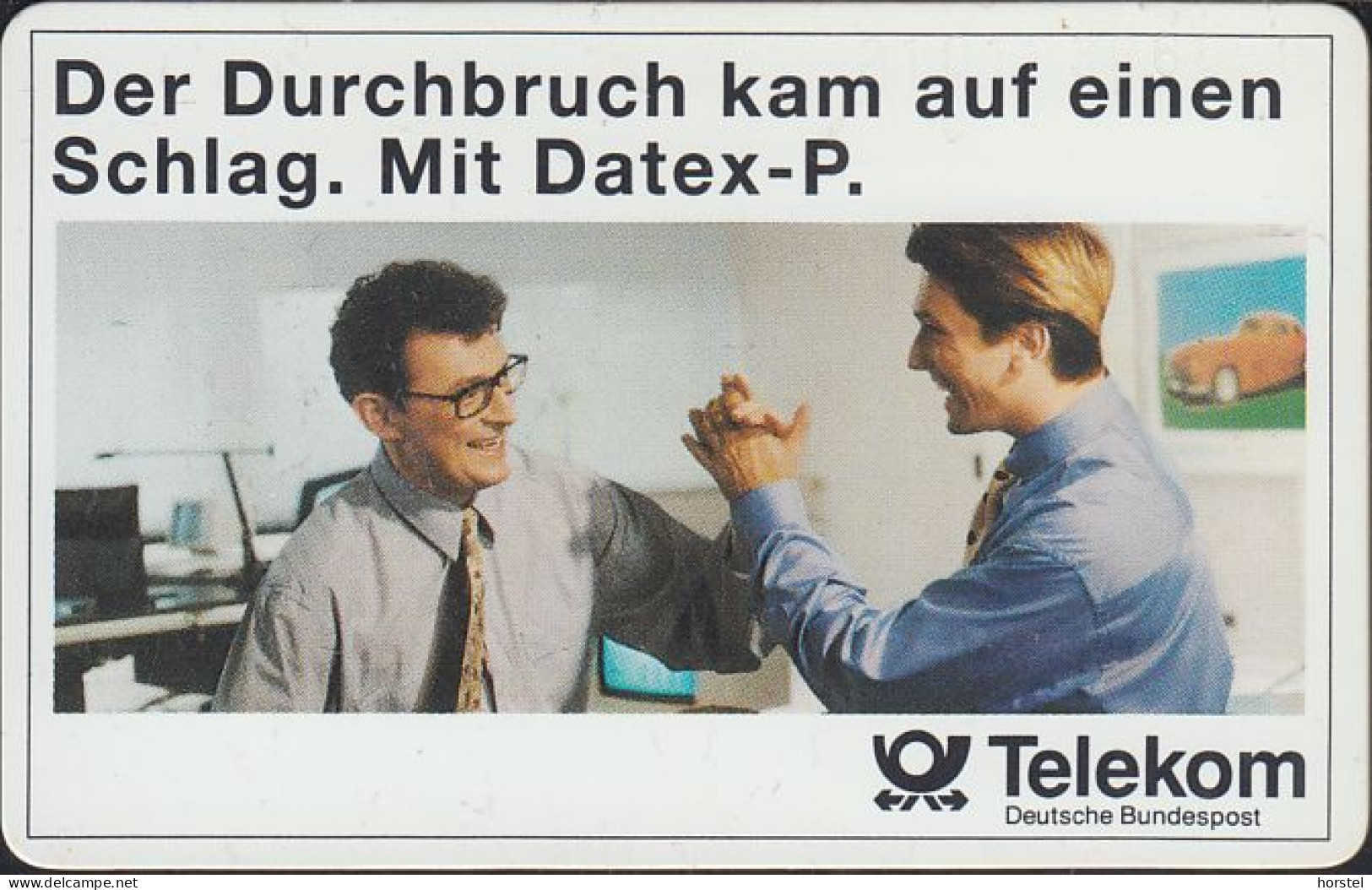 GERMANY P20F/90 Datex-P - 2101 (old Card) - P & PD-Series: Schalterkarten Der Dt. Telekom